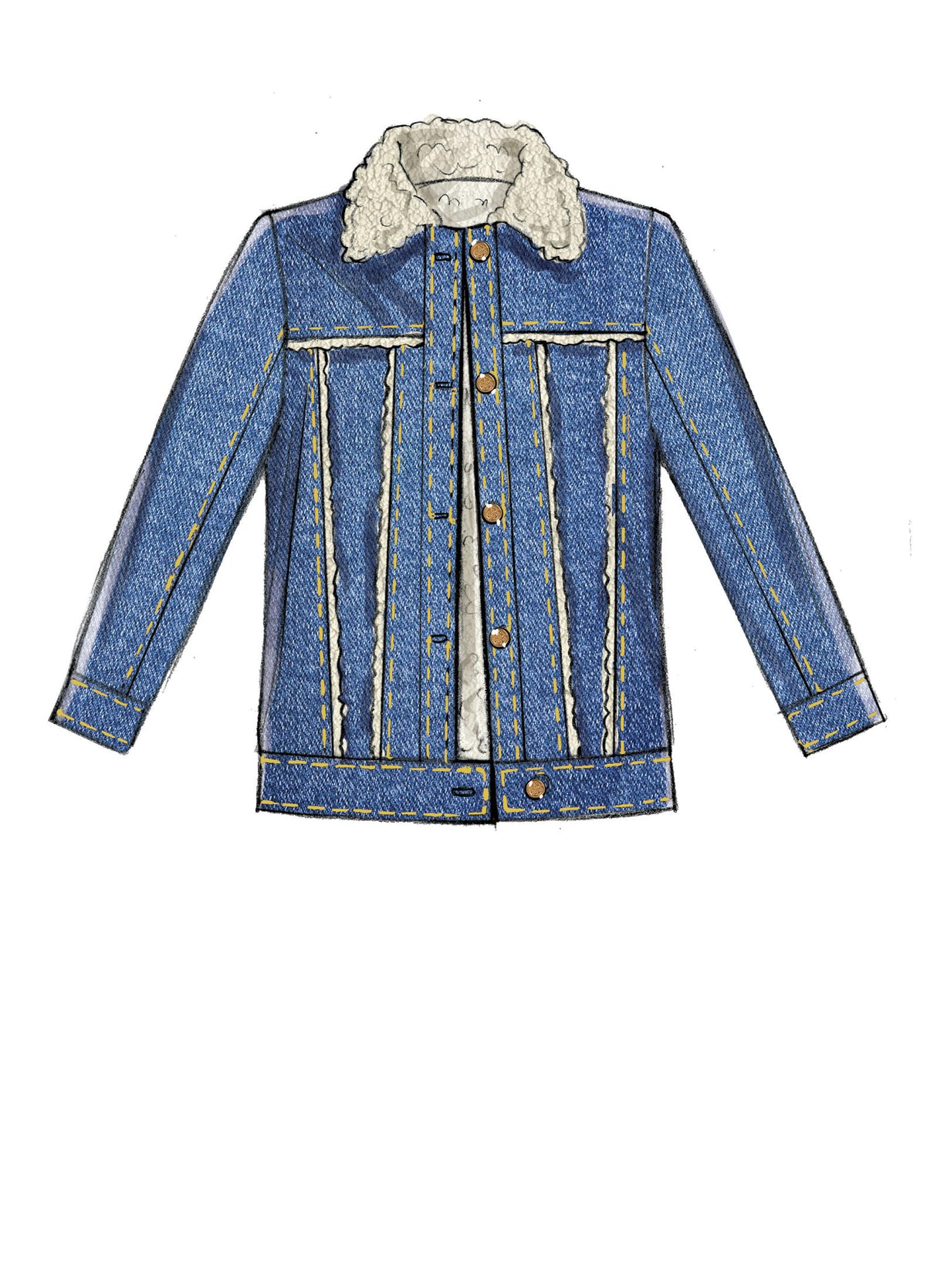 Patron McCall's n°7729 - Vestes et gilet pour femmes