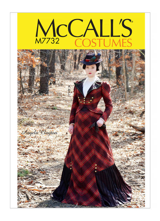 Patron McCall's n°7732 - Costume victorien pour femmes