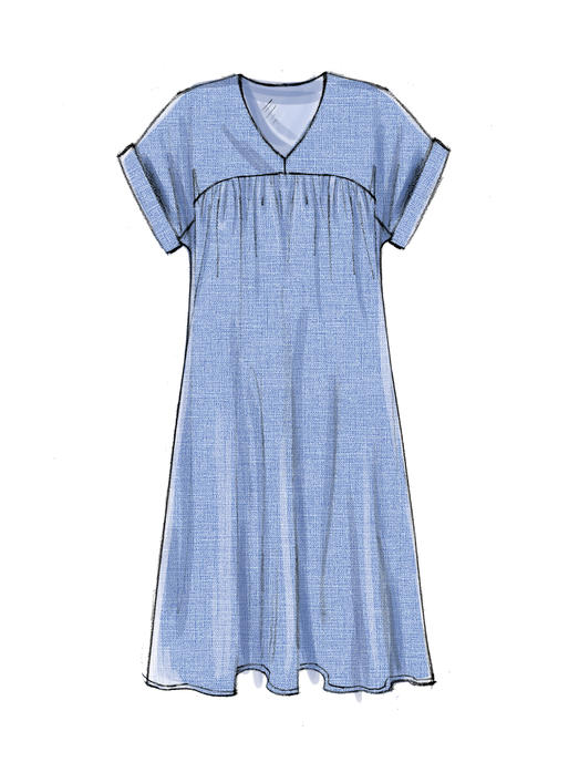 Patron McCall's n°7742 - Robes amples pour femmes