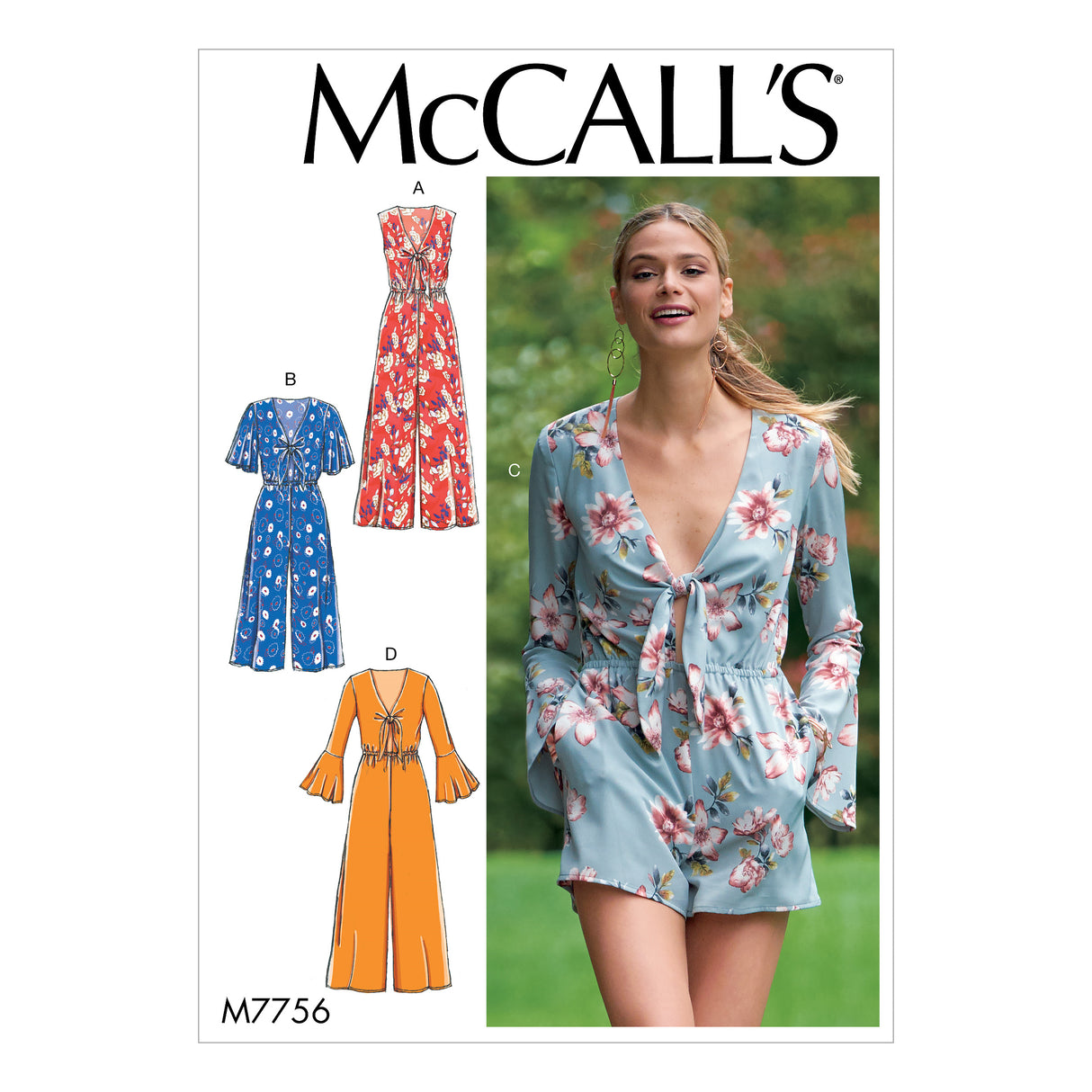Patron McCall's n°7786 - Pantalons amples pour femmes