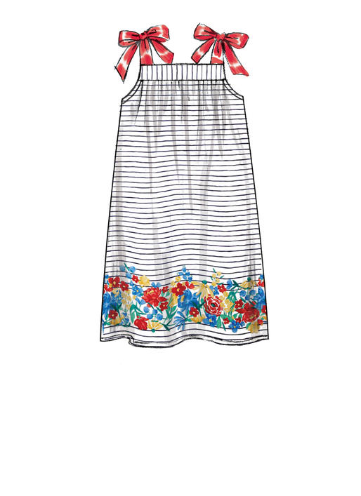 Patron McCall's n°7768 - Robes pour enfants