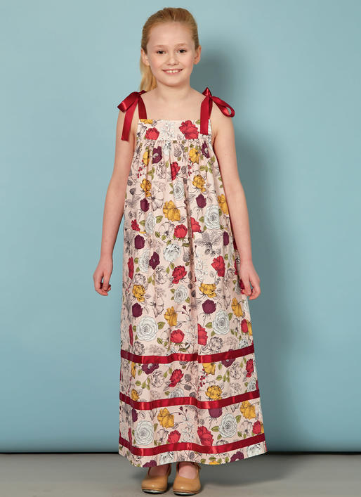 Patron McCall's n°7768 - Robes pour enfants