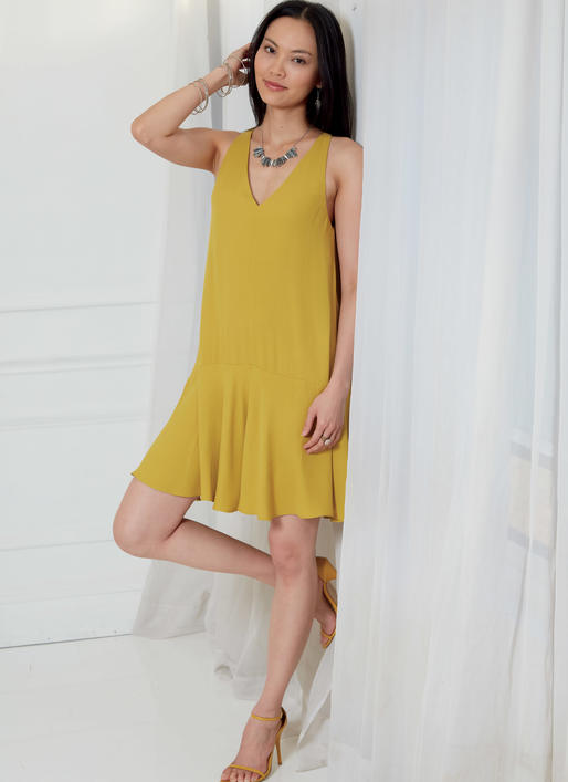 Patron McCall's n°7774 - Robes évasées sans manches pour femmes