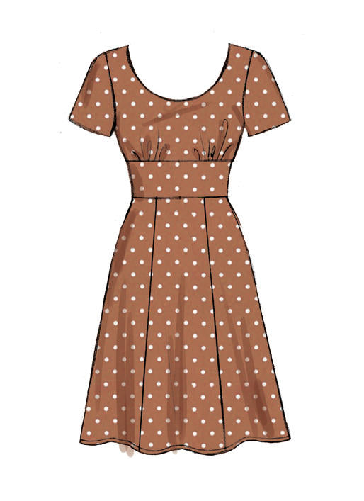 Patron McCall's n°7802 - Robes ajustées pour femmes