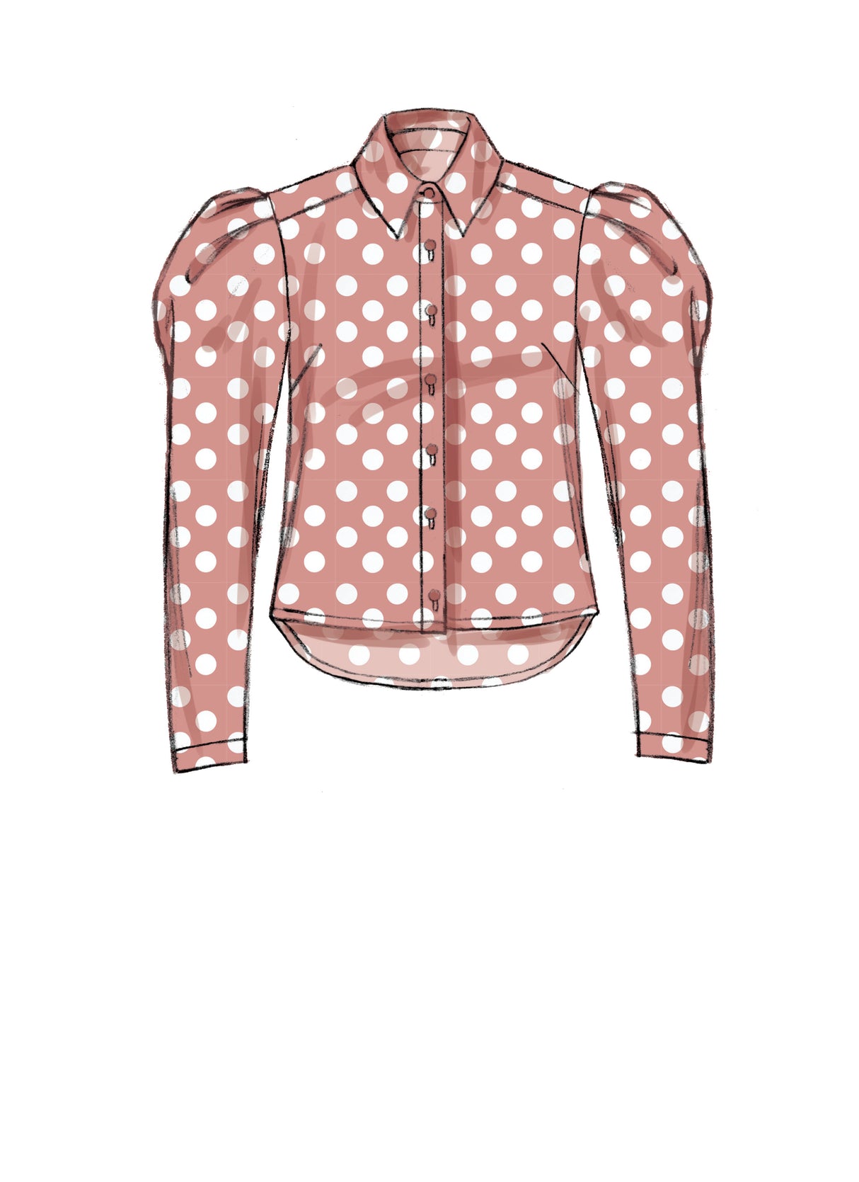 Patron McCall's n°7838 - Hauts amples pour femme