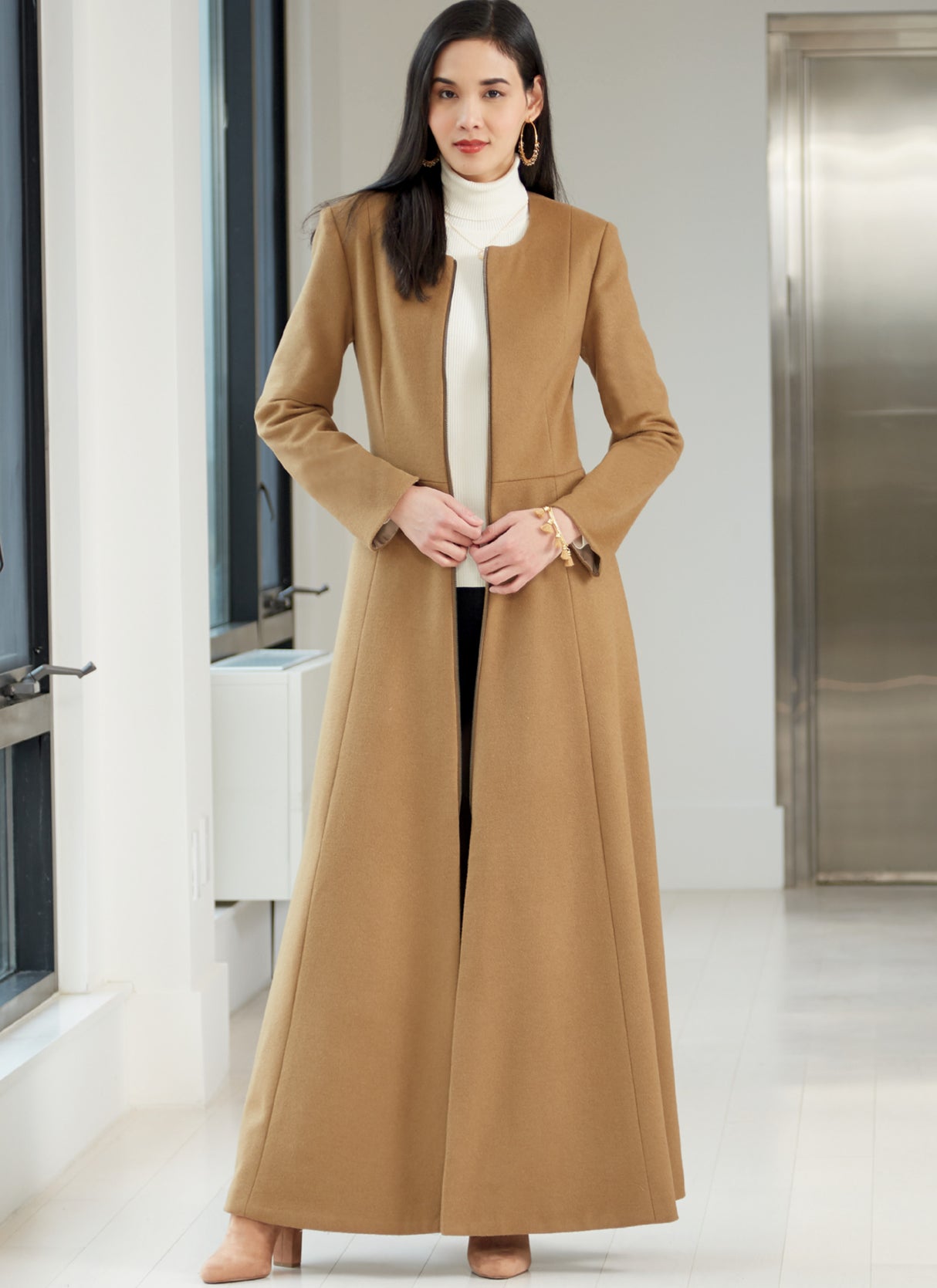 Patron McCall's n°7848 - Manteau ajusté pour femme