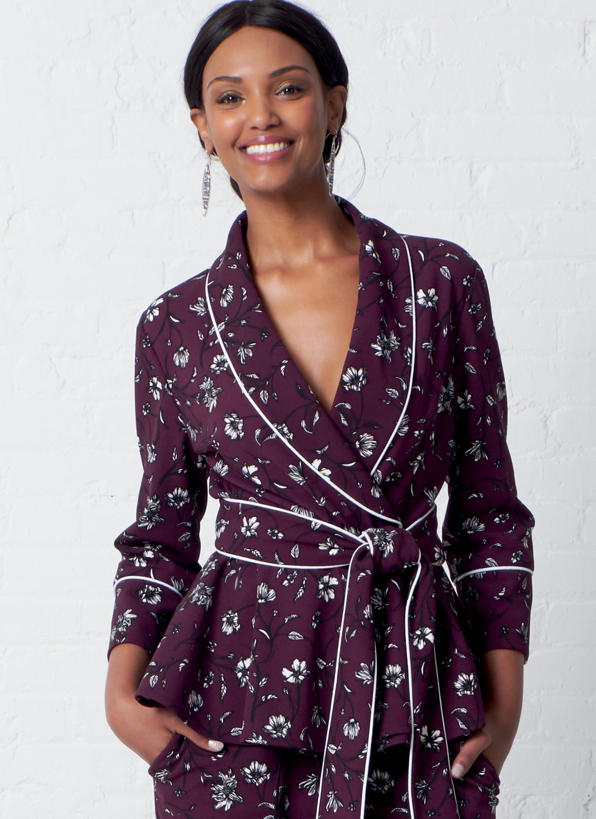 Patron McCall's n°7875 - Veste, peignoir, pantalon et ceinture