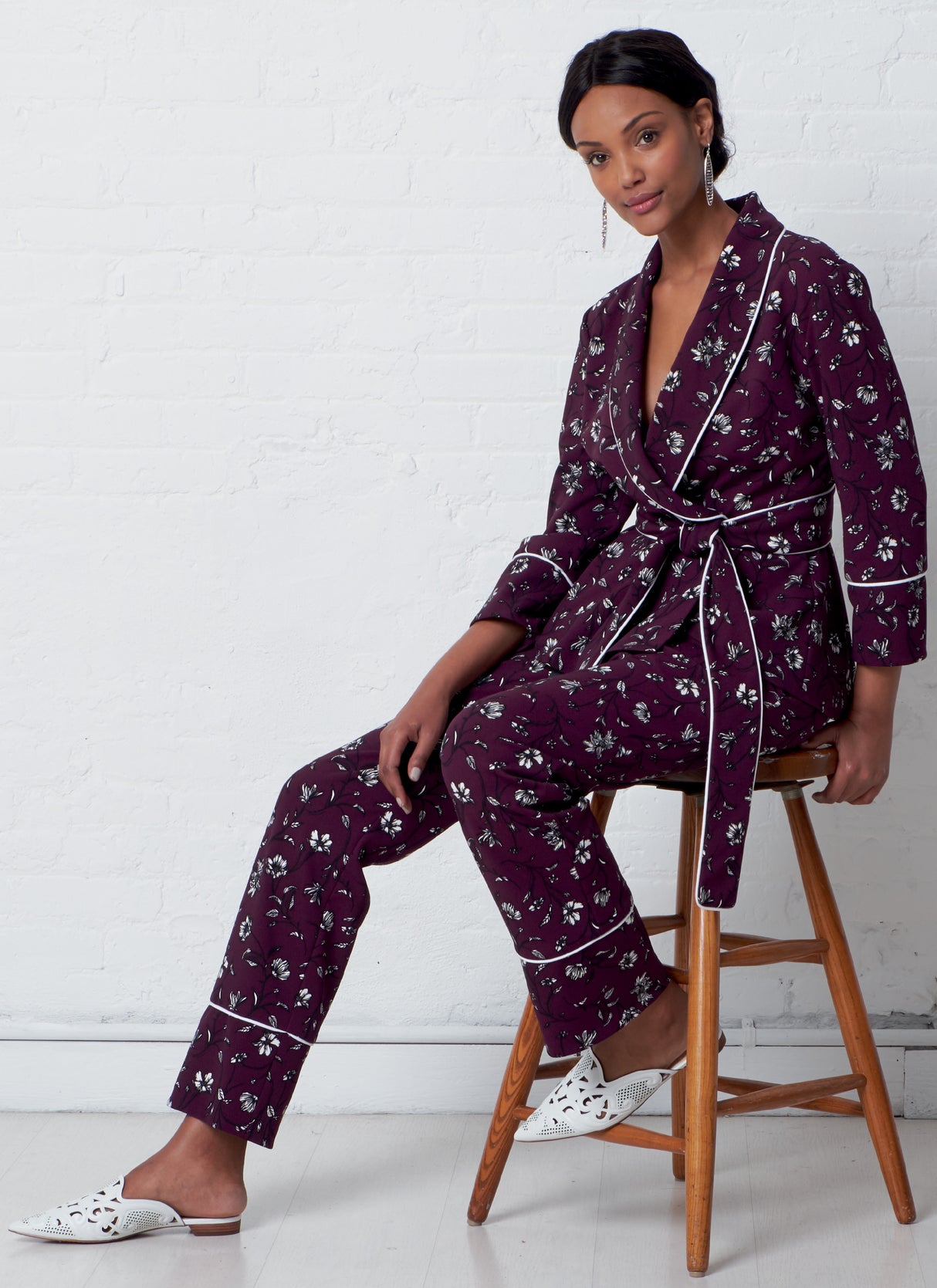 Patron McCall's n°7875 - Veste, peignoir, pantalon et ceinture