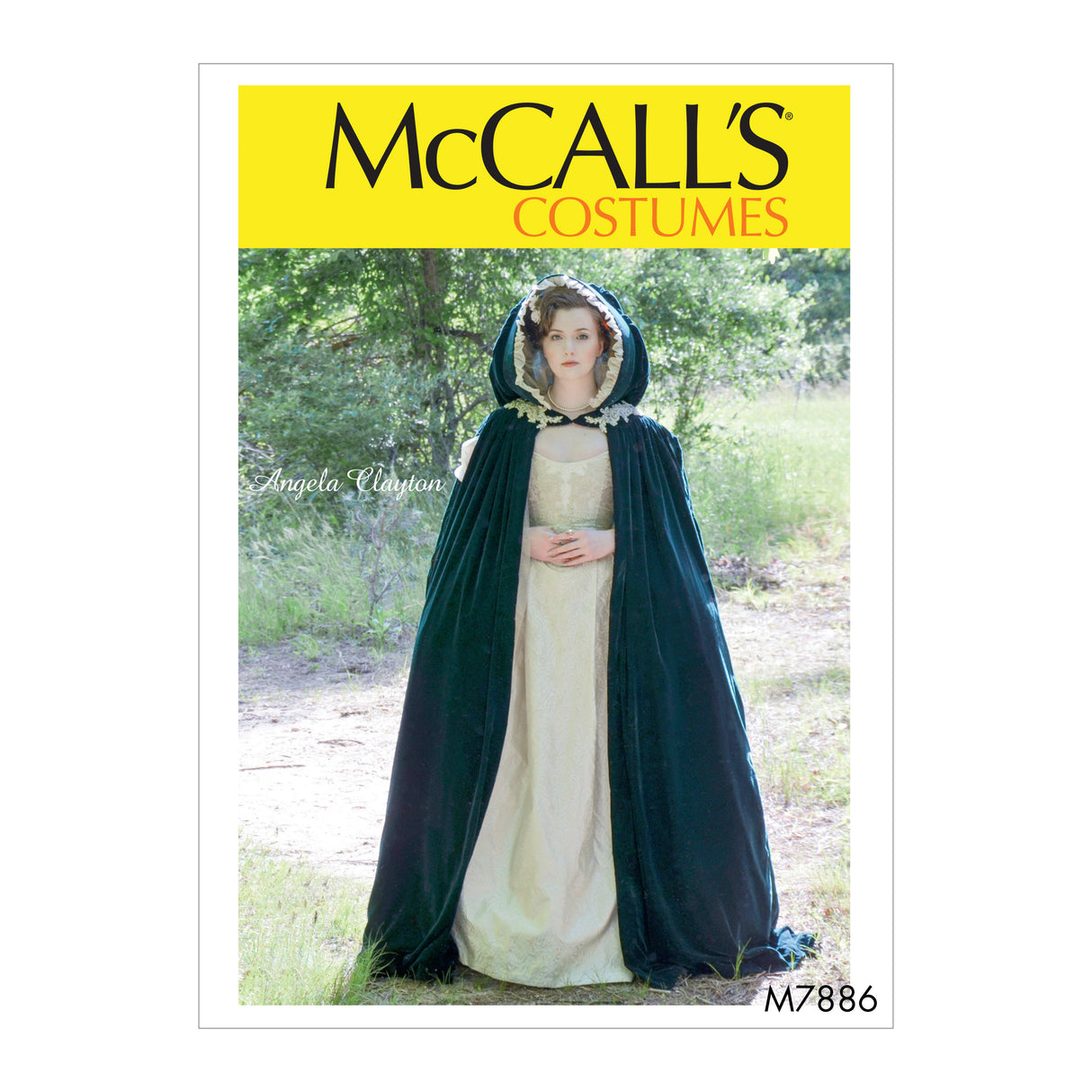 Patron McCall's n°7886 - Cape à capuche pour femme