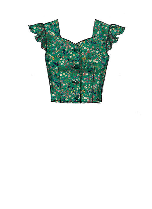 Patron McCall's n°7900 - Hauts ajustés pour femme