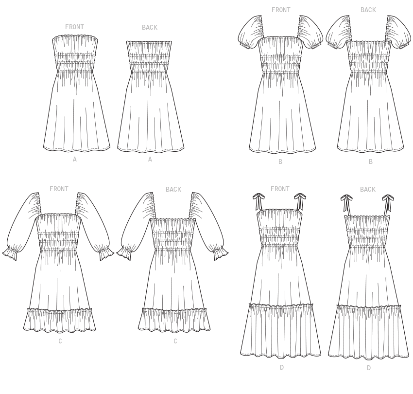 Patron McCall's n°7946 - Robes