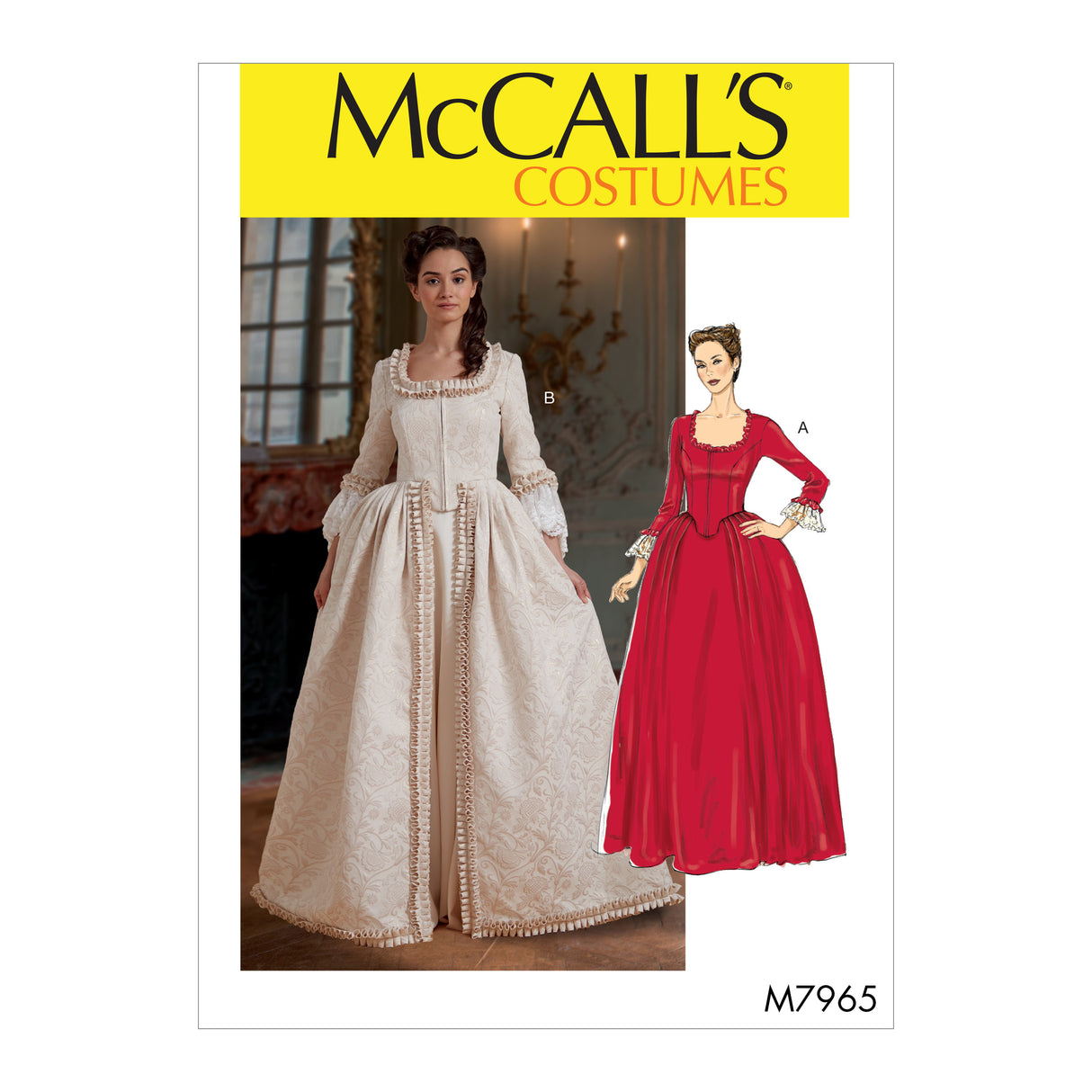 Patron McCall's n°7965 - Veste et robe d'époque