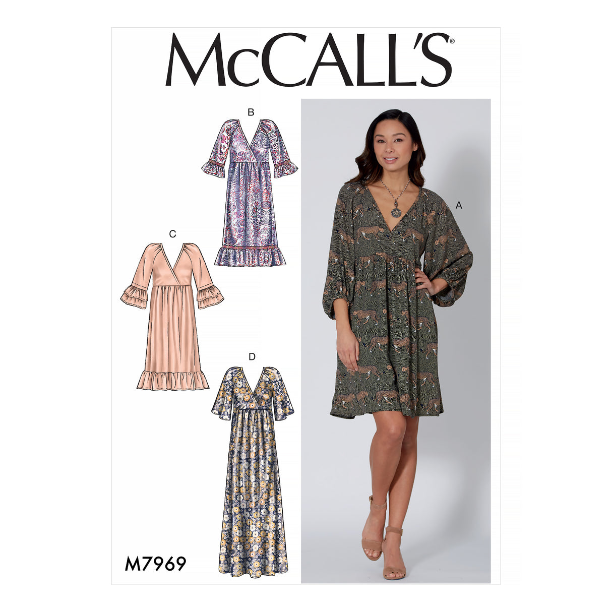 Patron McCall's n°7969 - Robes amples et élégantes