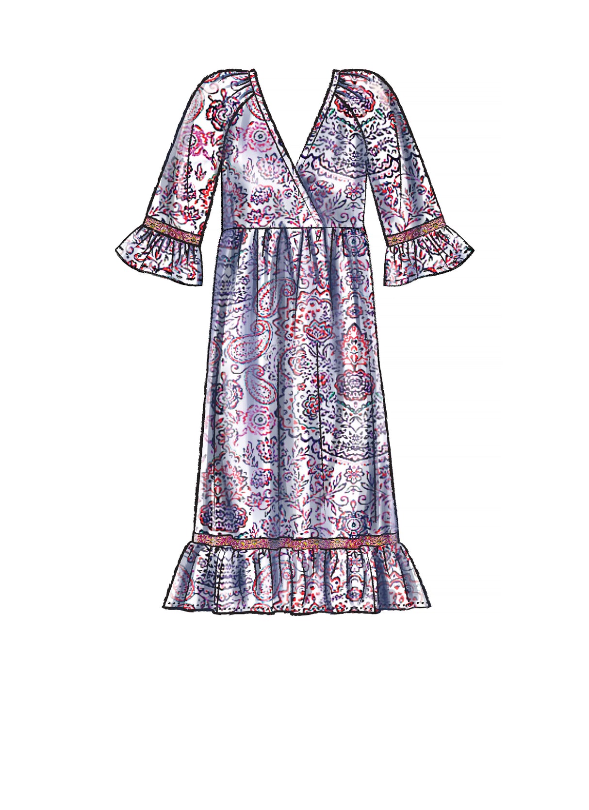 Patron McCall's n°7969 - Robes amples et élégantes