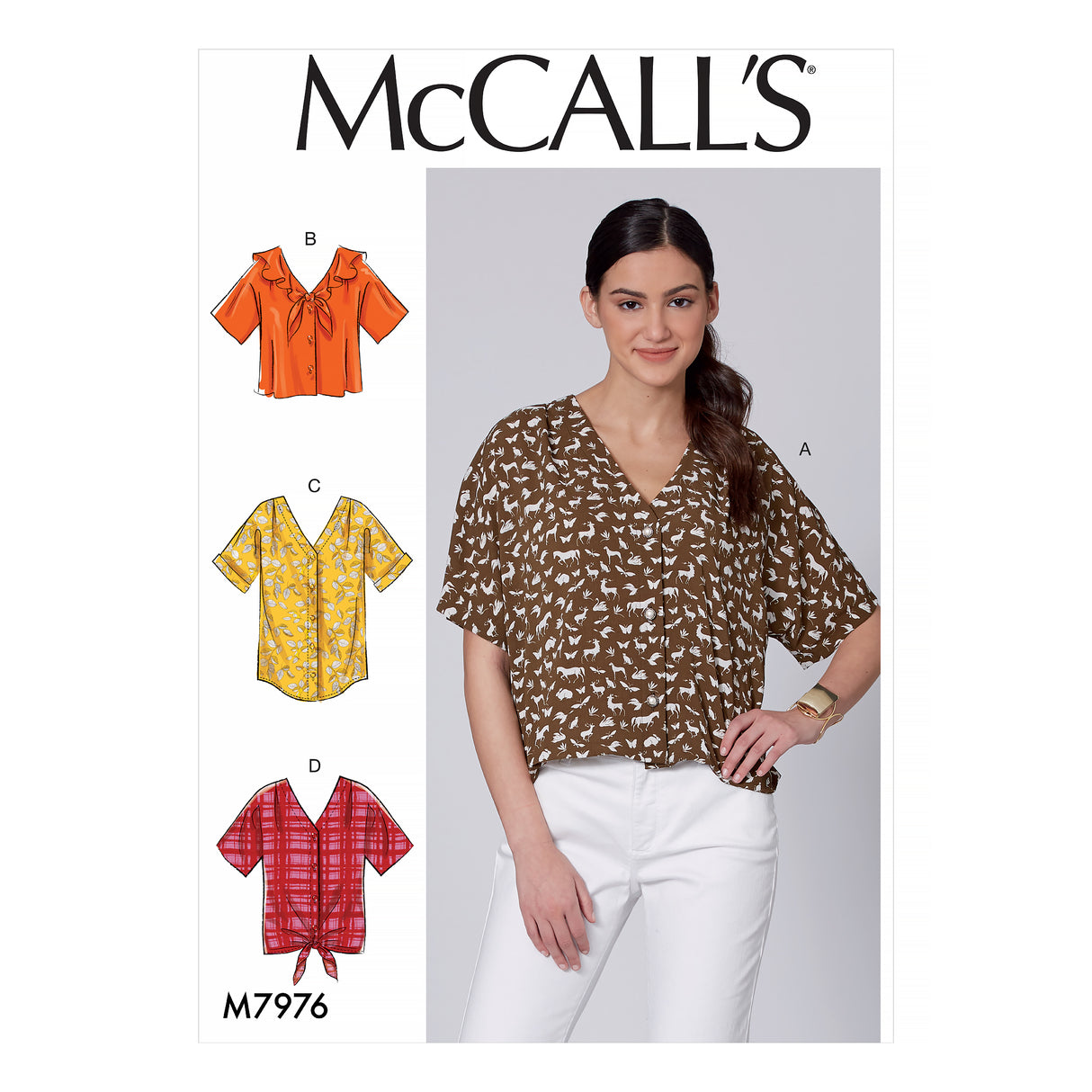 Patron McCall's n°7976 - Hauts amples et élégants