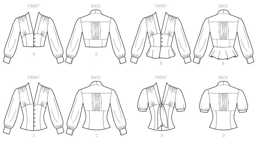 Patron McCall's n°7978 - Hauts élégants et polyvalents