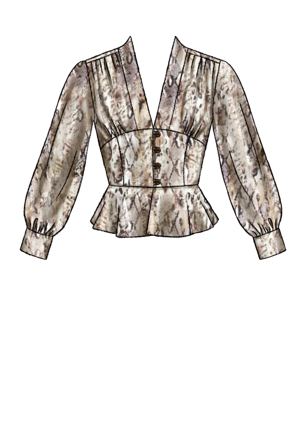 Patron McCall's n°7978 - Hauts élégants et polyvalents