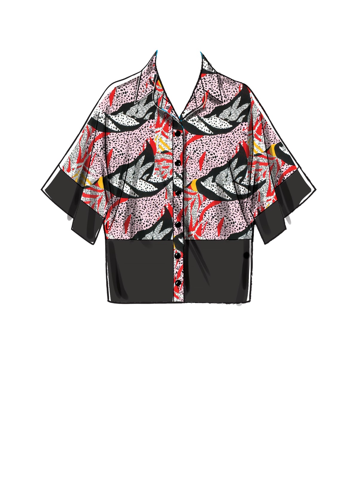 Patron McCall's n°8001 - Chemisier ample et tendance