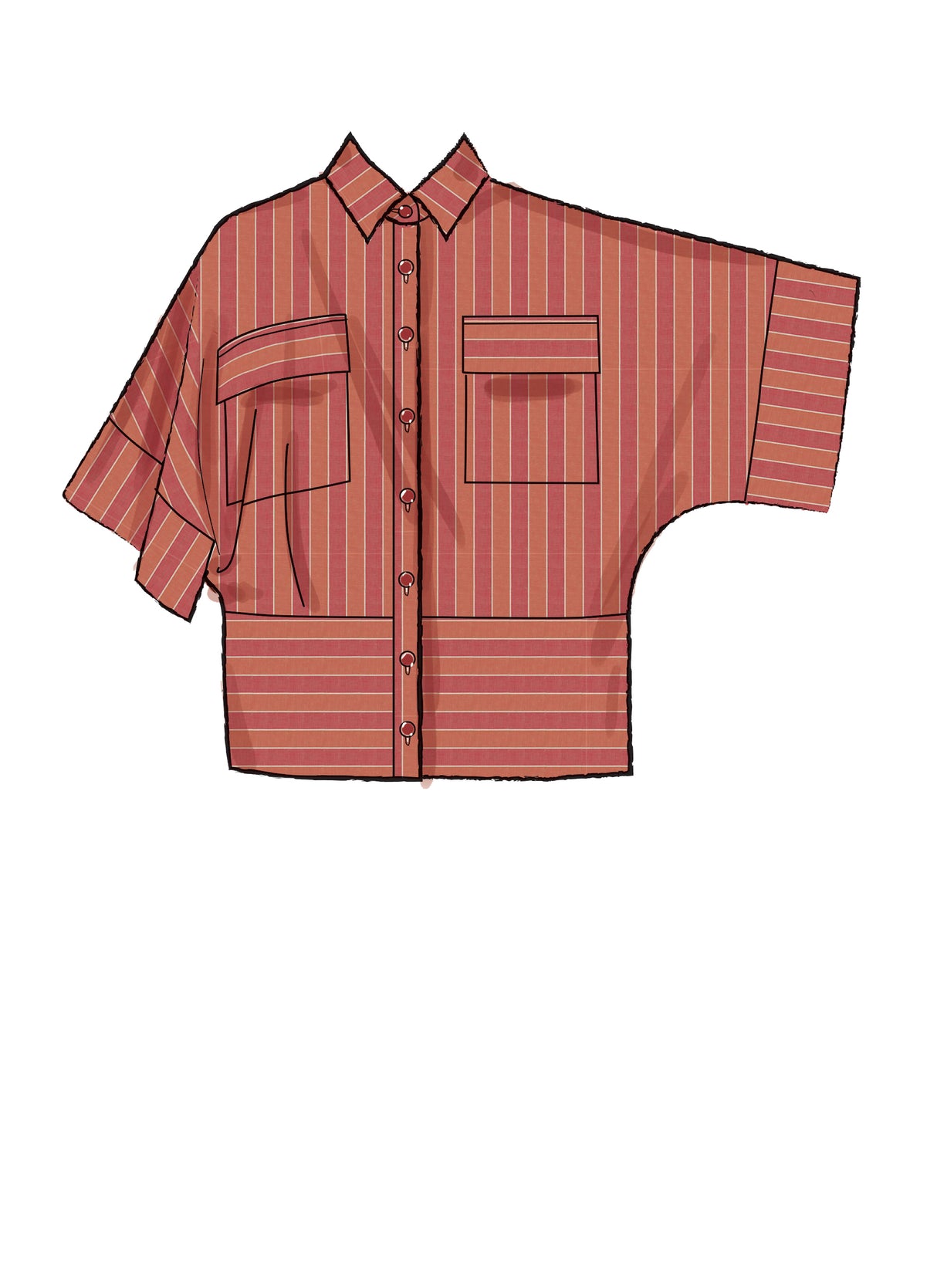 Patron McCall's n°8001 - Chemisier ample et tendance