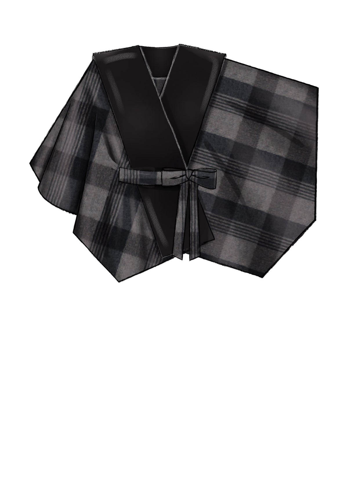 Patron McCall's n°8029 - Cape élégante avec ceinture
