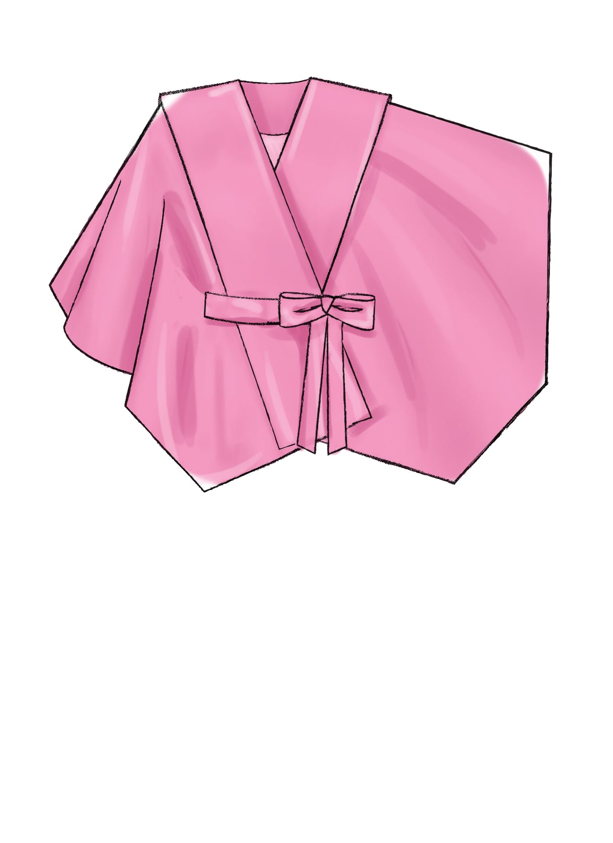 Patron McCall's n°8029 - Cape élégante avec ceinture