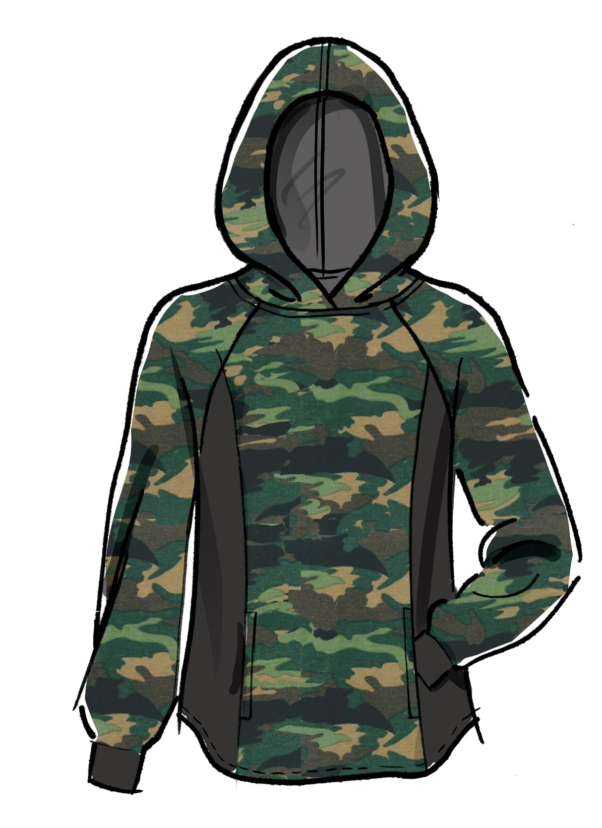 Patron McCall's n°8054 - Hauts et hoodies unisexes