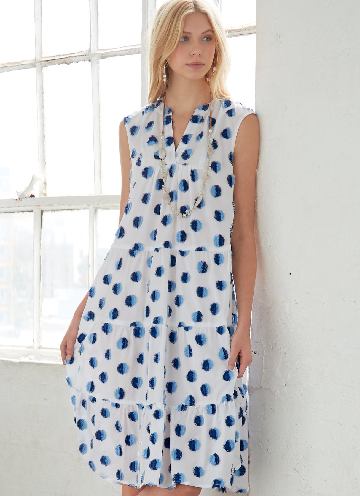 Patron McCall's n°8090 - Robe à volants pour femme