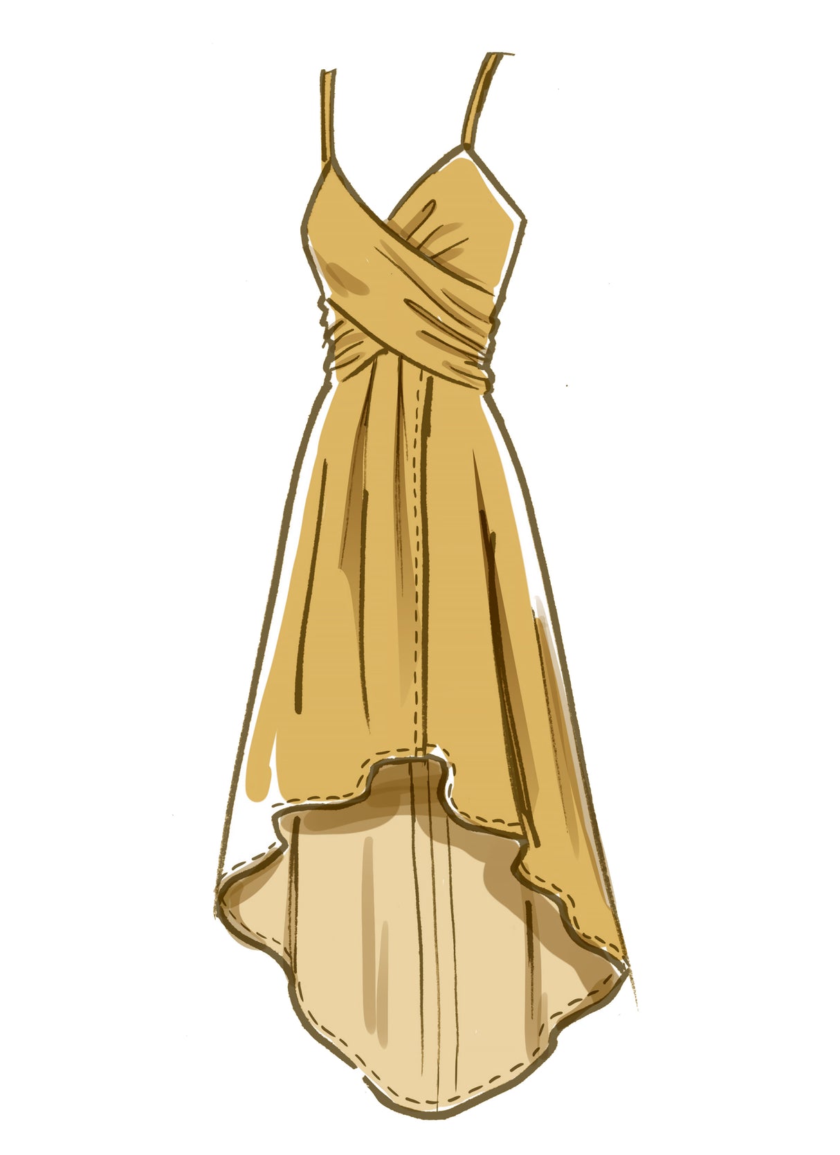 Patron McCall's n°8105 - Robe portefeuille nouée dans le dos