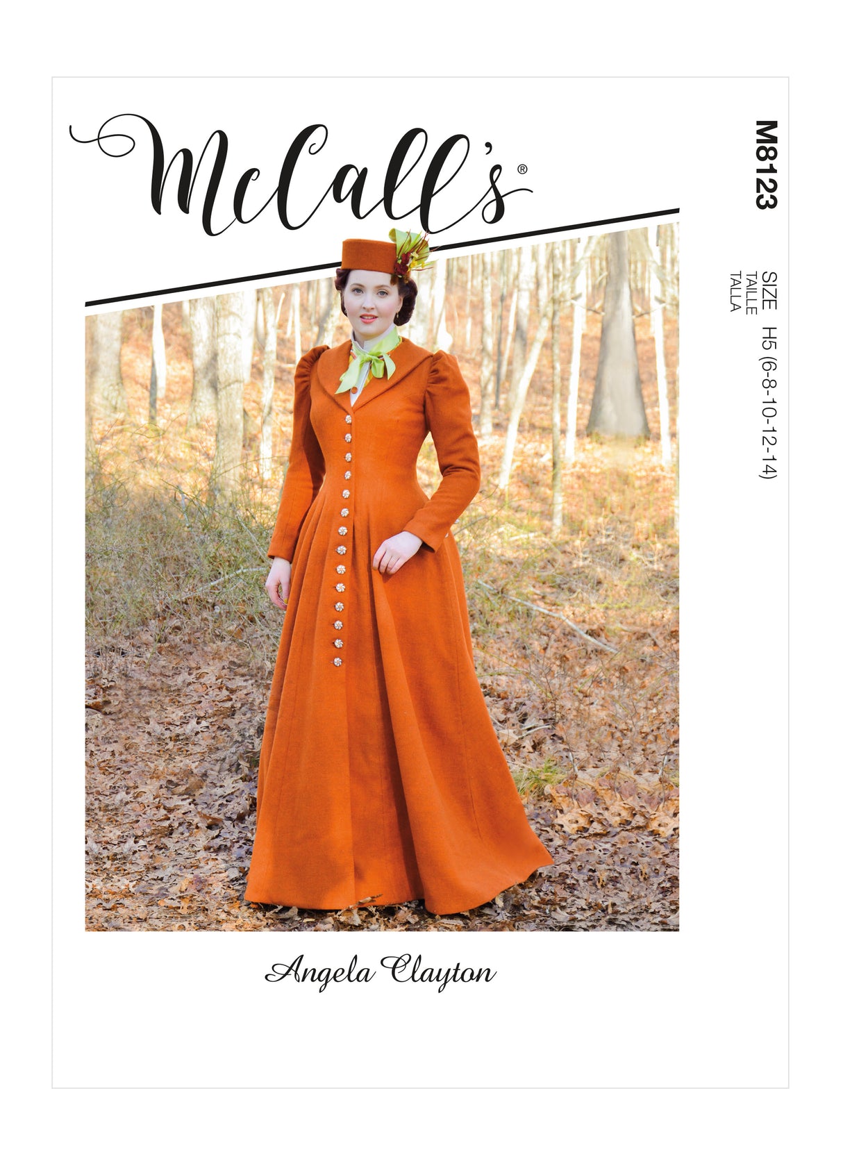 Patron McCall's n°8123 - Manteau victorien