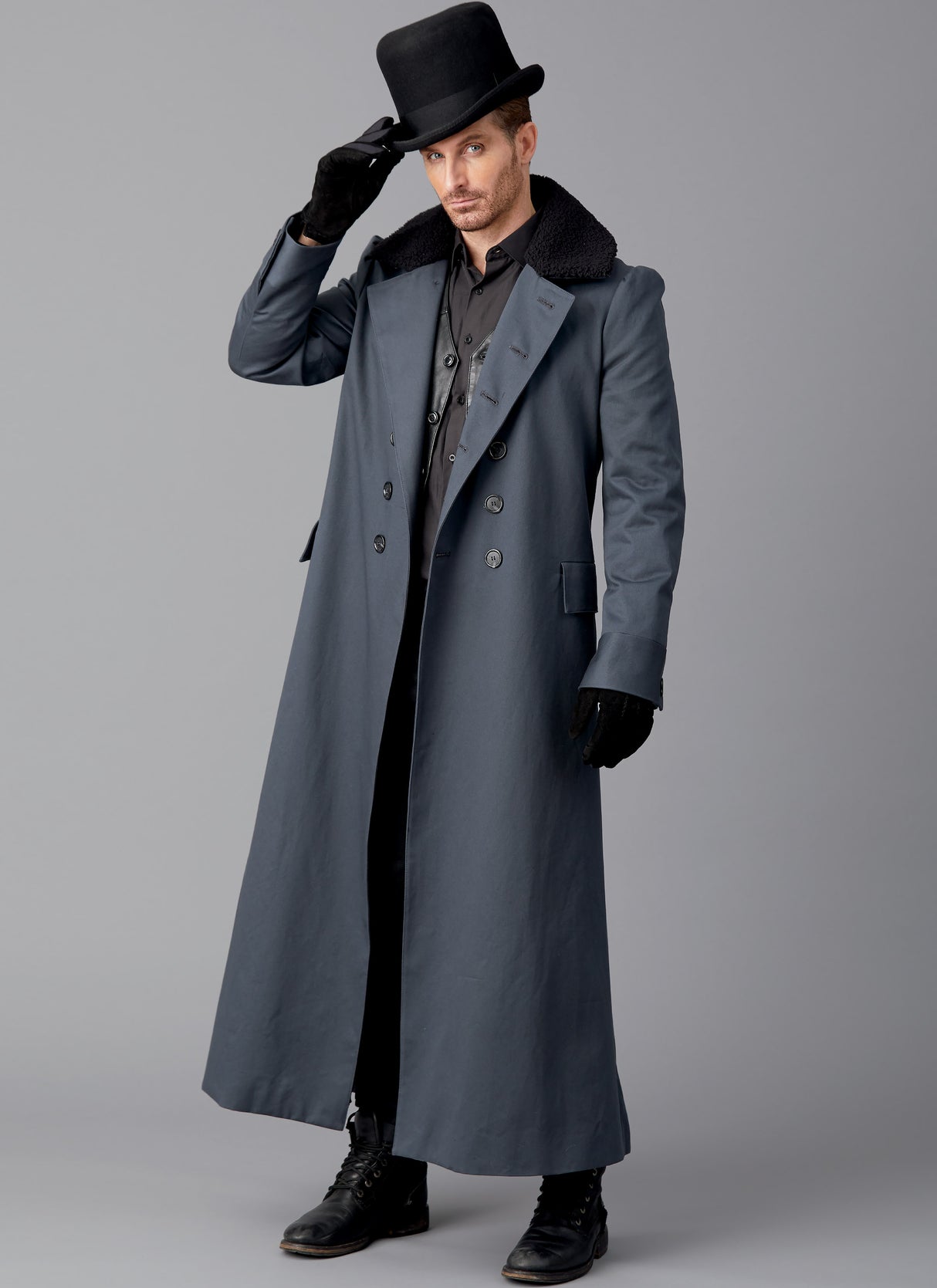 Patron McCall's n°8137 - Manteau homme historique