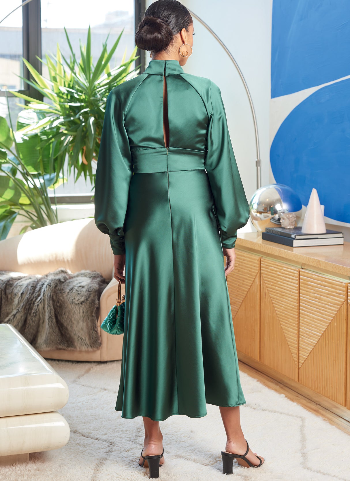 Patron McCall's n°8141 - Robe à col montant
