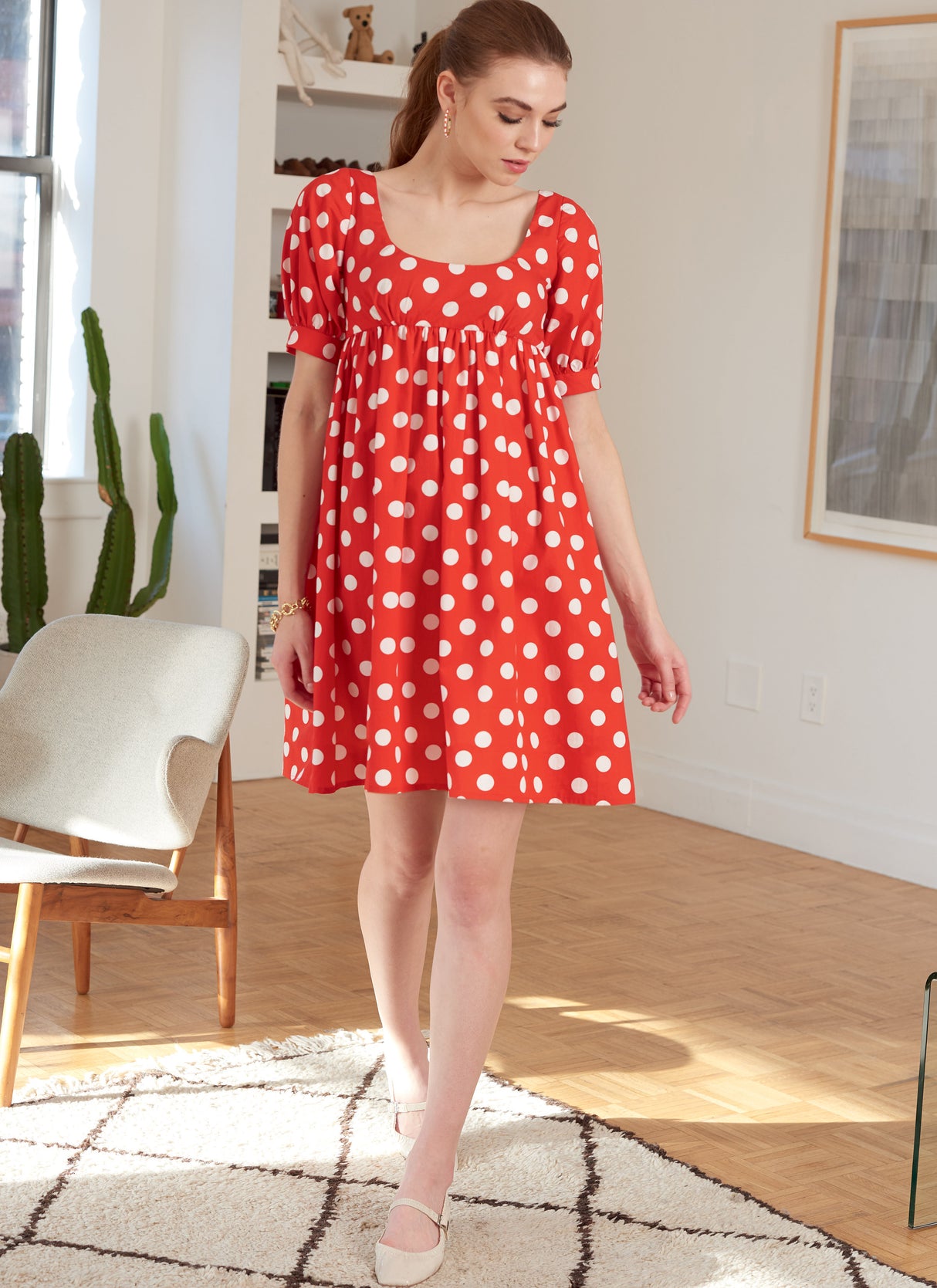 Patron McCall's n°8197 - Robe baby doll avec variations
