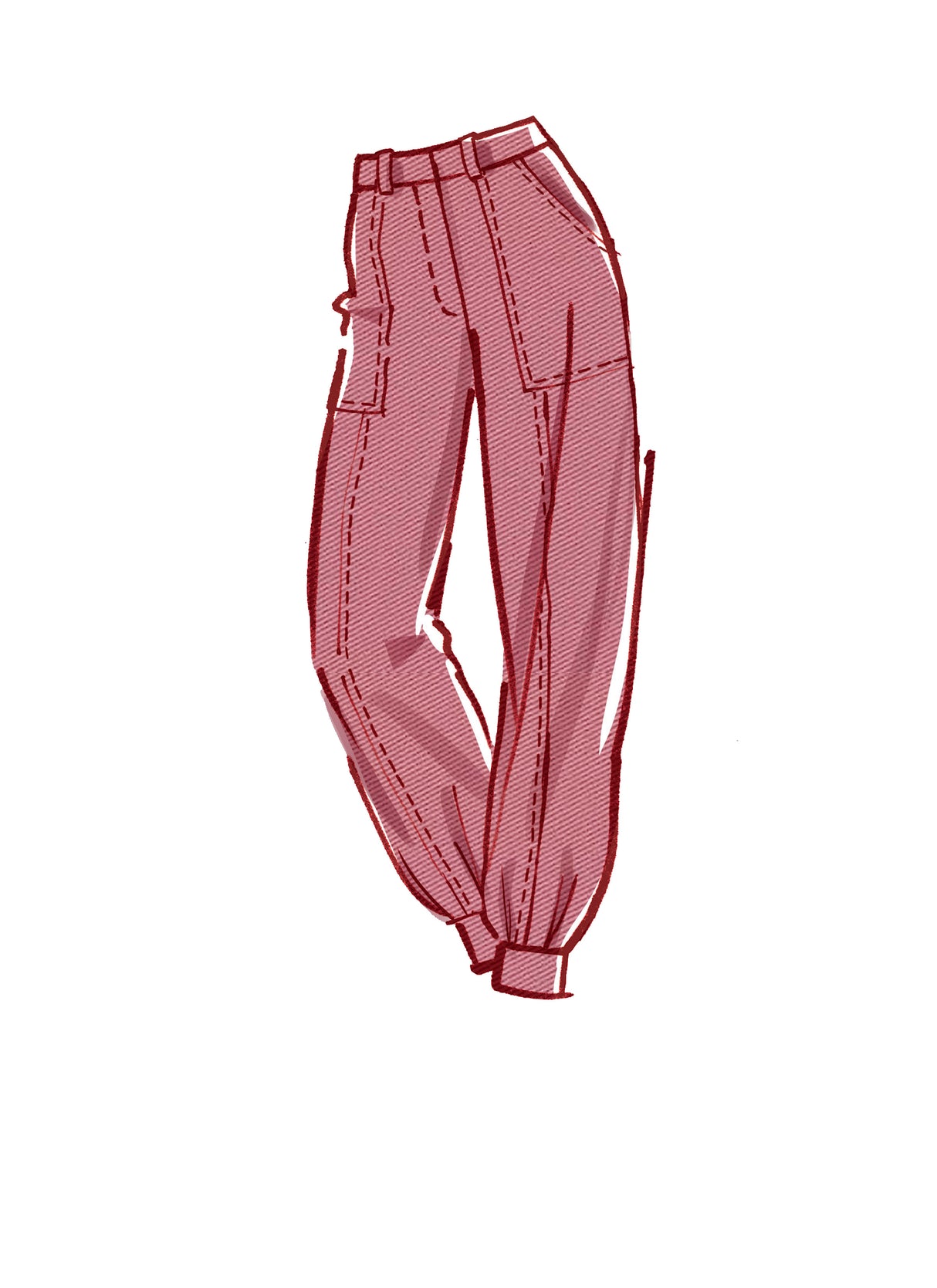 Patron McCall's n°8206 - Pantalon cargo avec variations