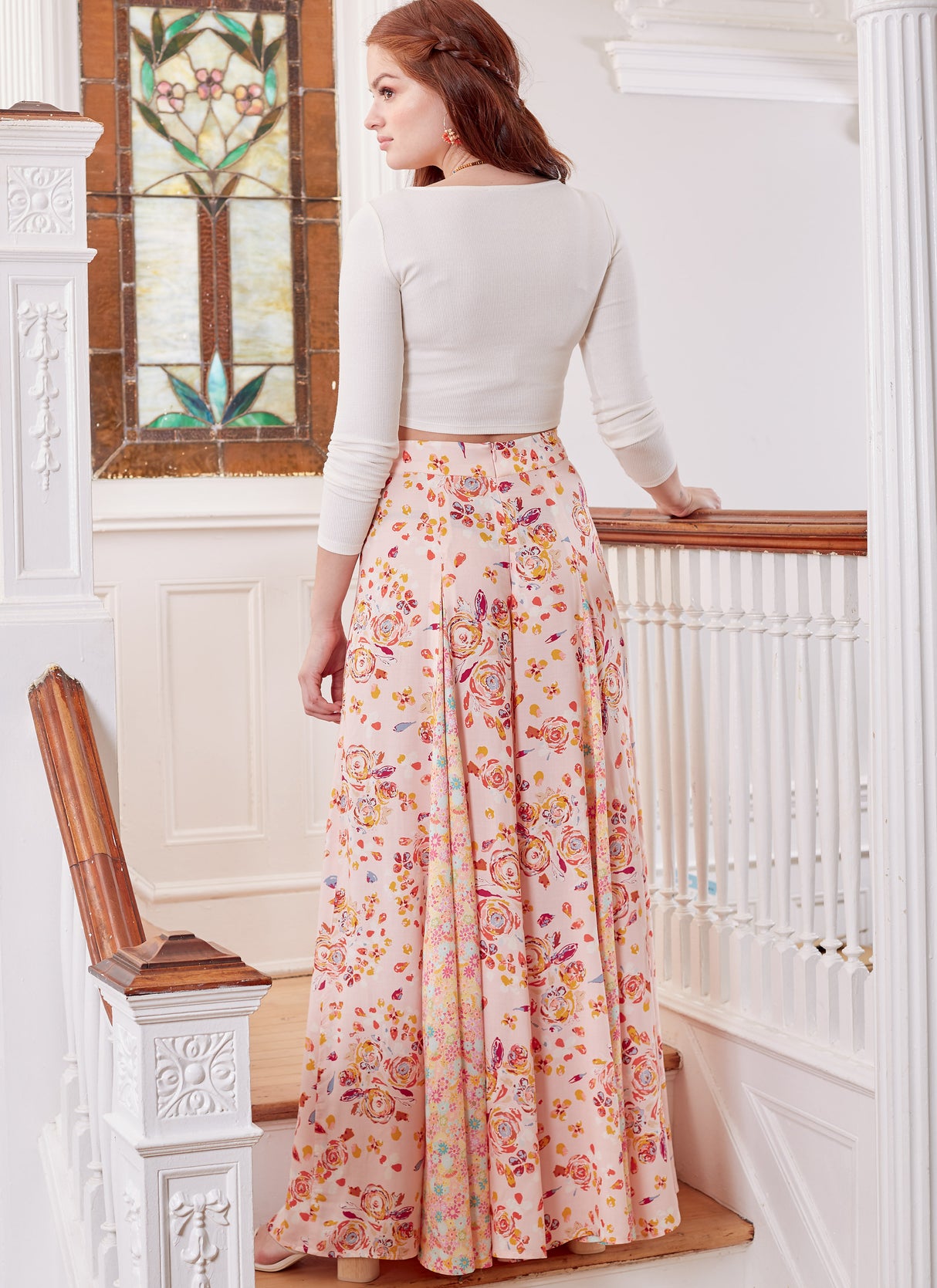 Patron McCall's n°8223 - Pantalon palazzo à jambes larges