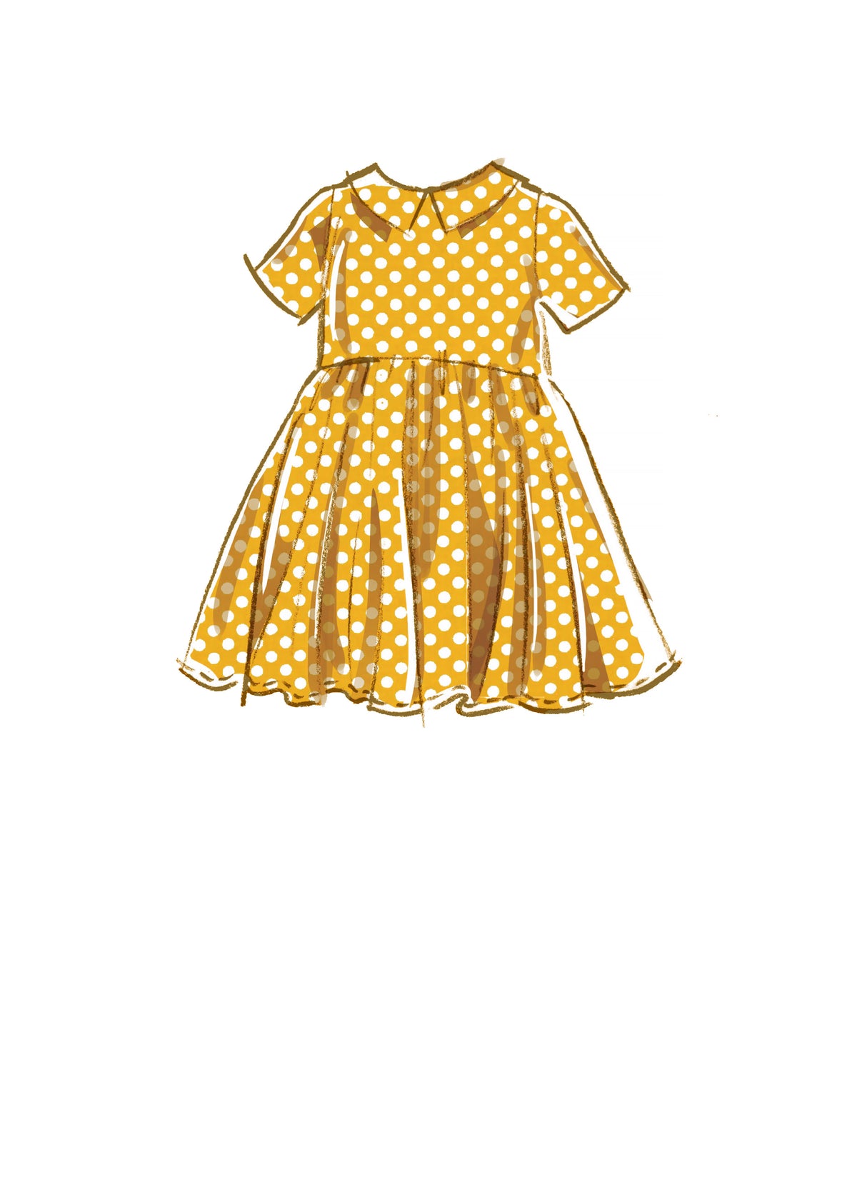 Patron McCall's n°8266 - Robes pour enfants