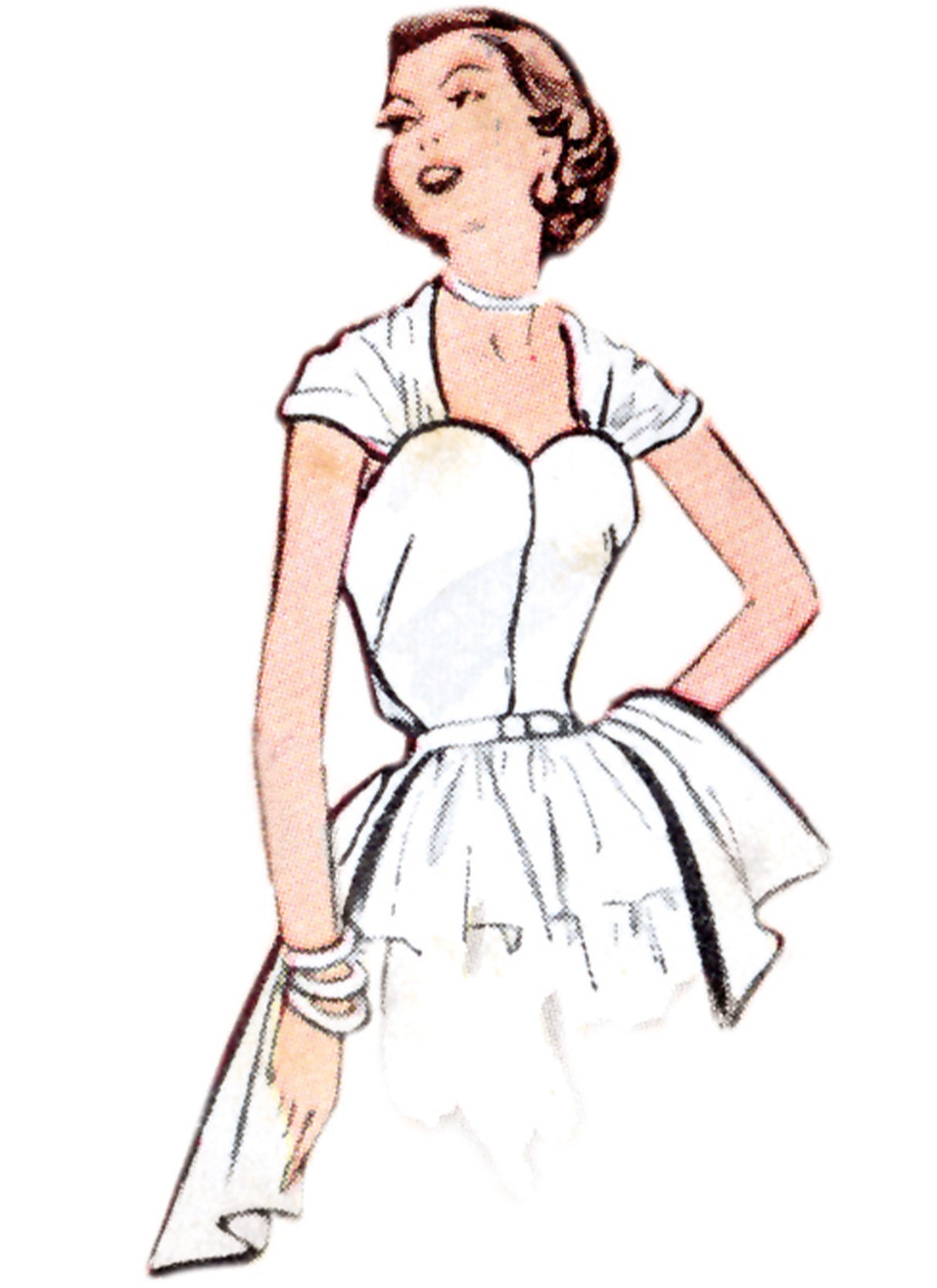 Patron McCall's n°8280 - Robe vintage des années 1950