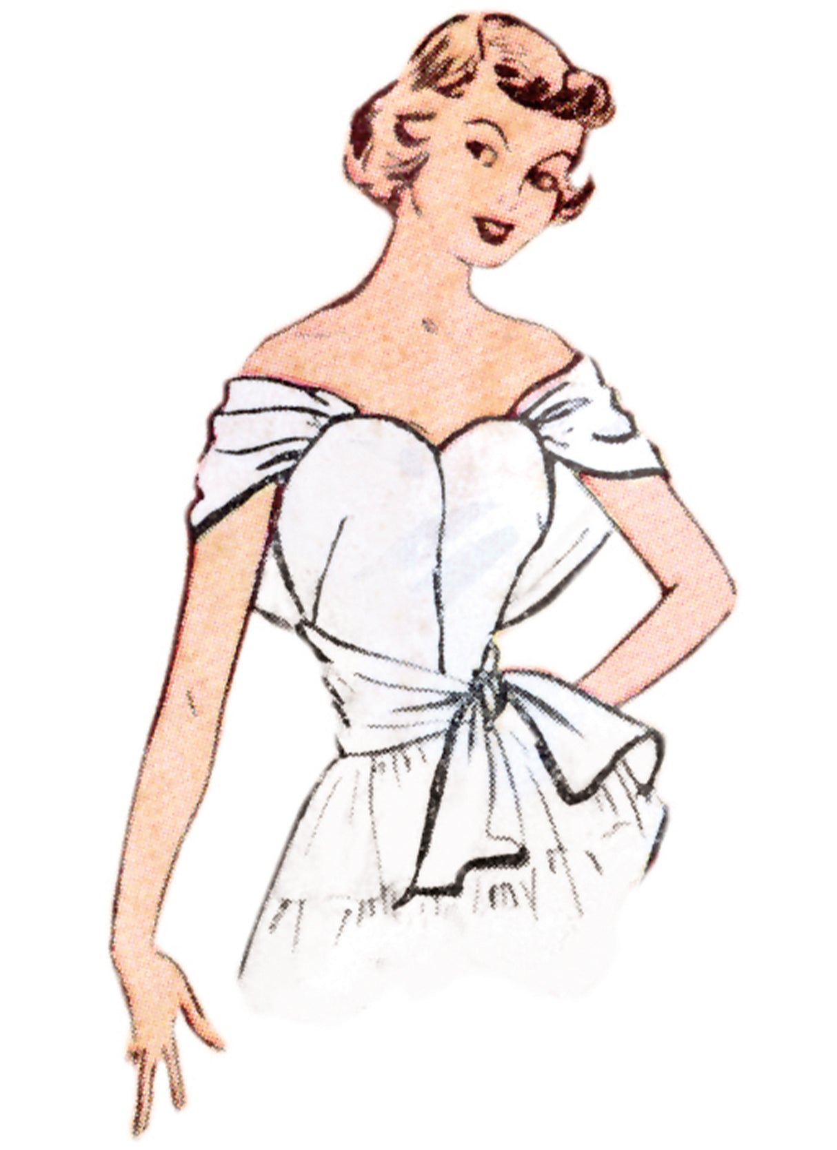 Patron McCall's n°8280 - Robe vintage des années 1950