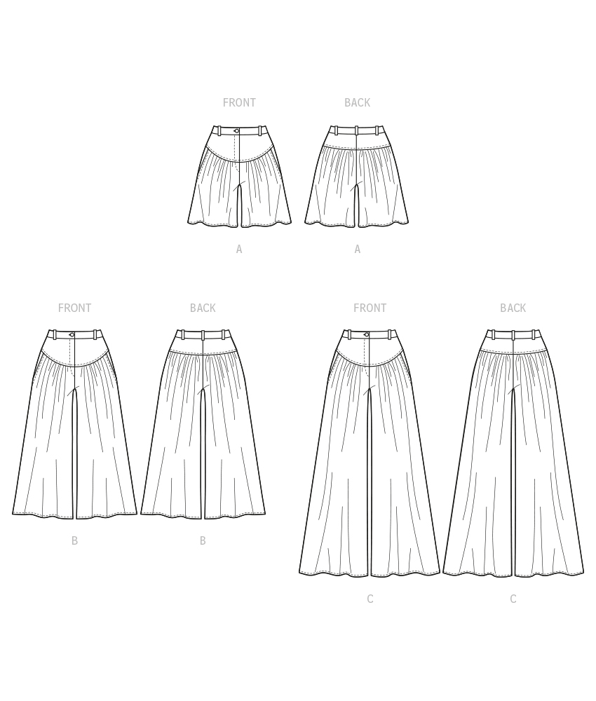 Patron McCall's n°8292 - Short et pantalon amples pour femmes