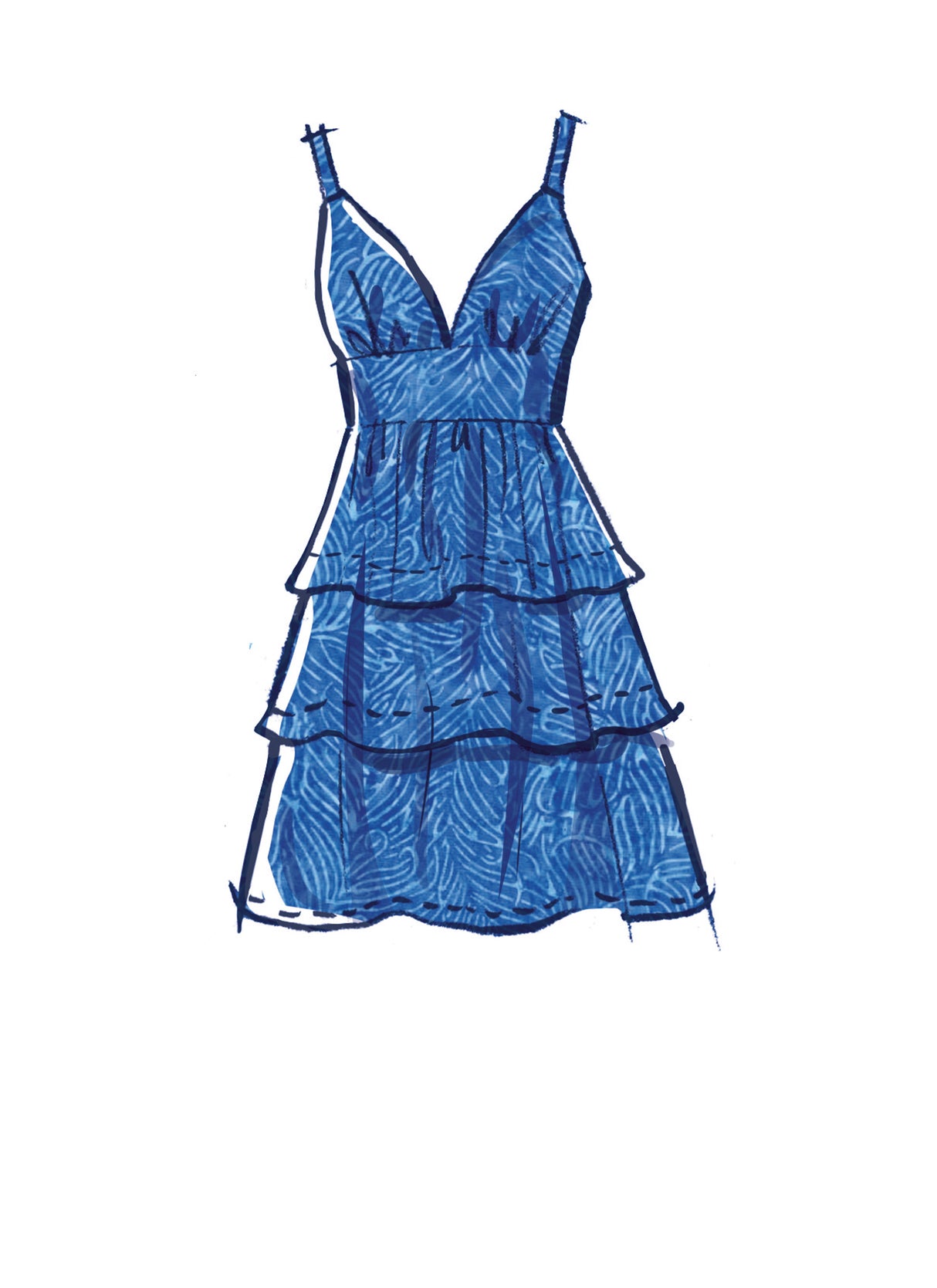Patron McCall's n°8322 - Robe d'été à bretelles pour femmes