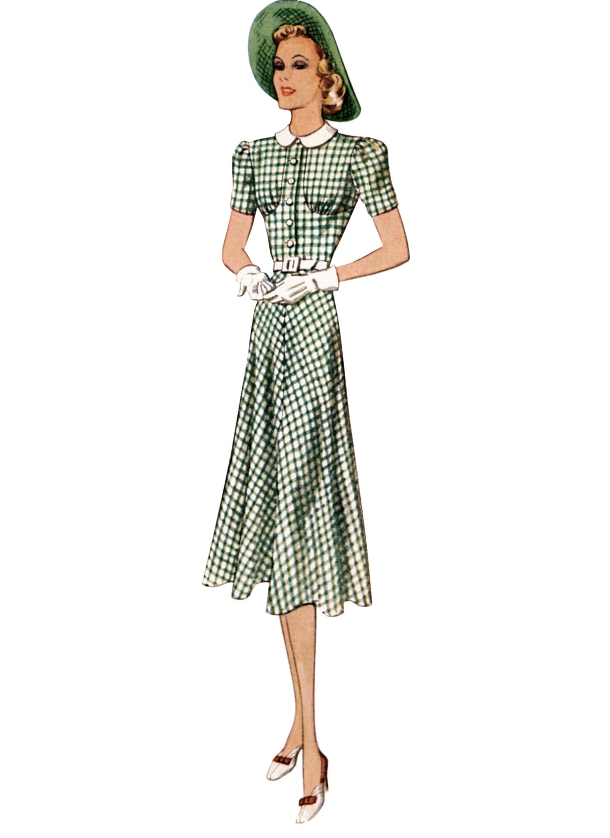 Patron McCall's n°8338 - Robe vintage
