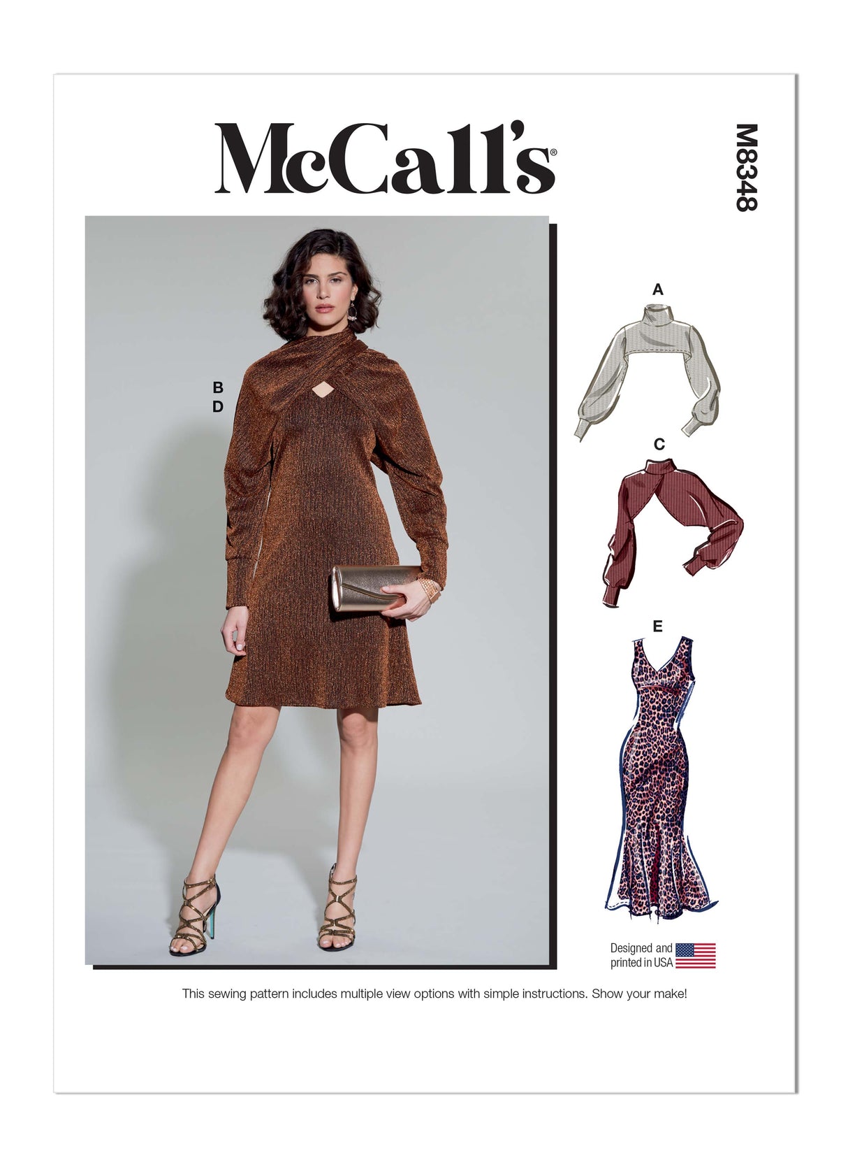 Patron McCall's n°8348 - Robe et boléro