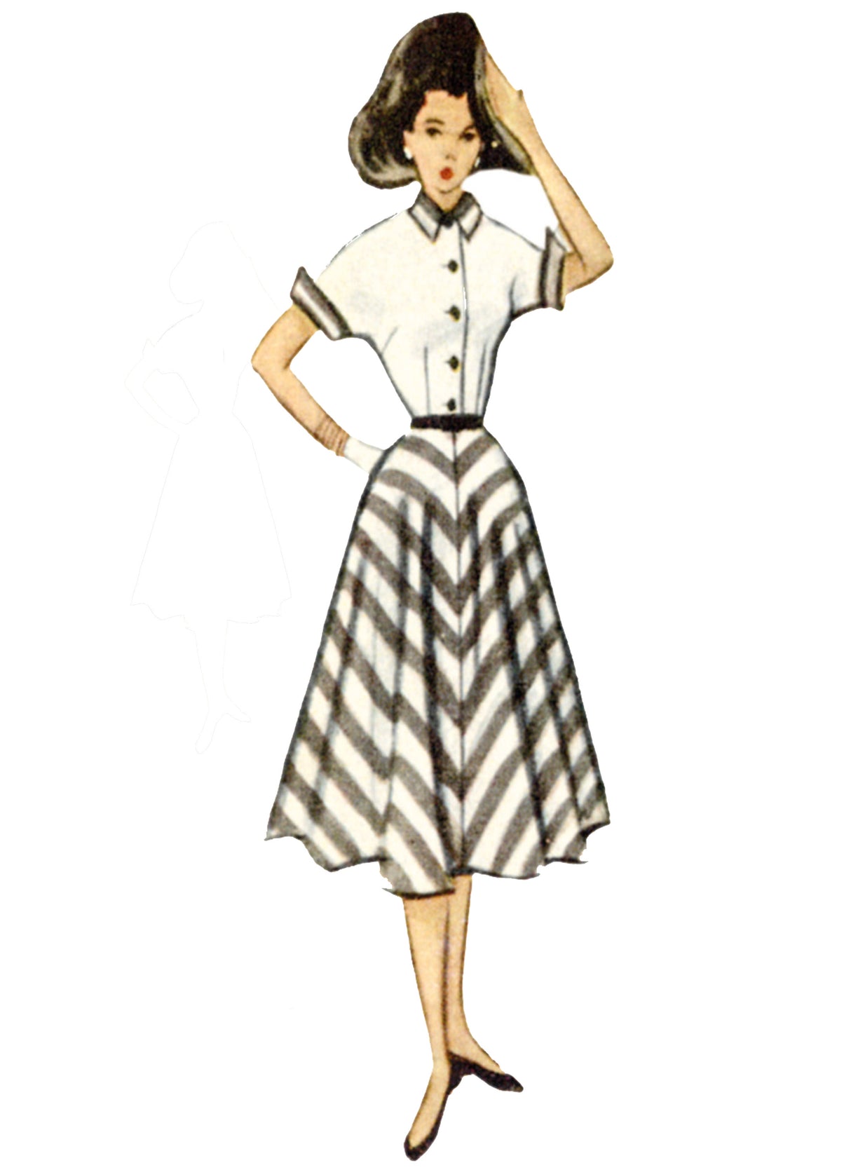 Patron McCall's n°8357 - Robe et veste vintage