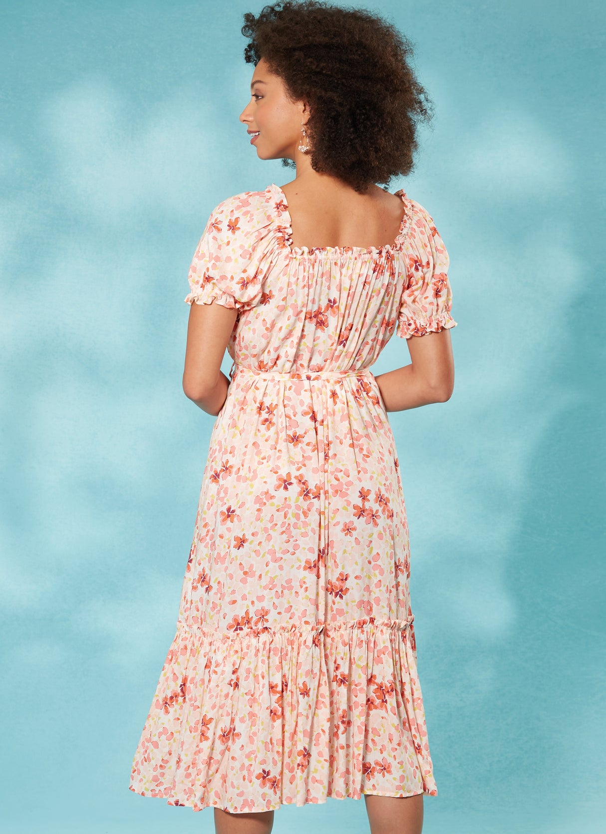Patron McCall's n°8358 - Robe portefeuille vintage