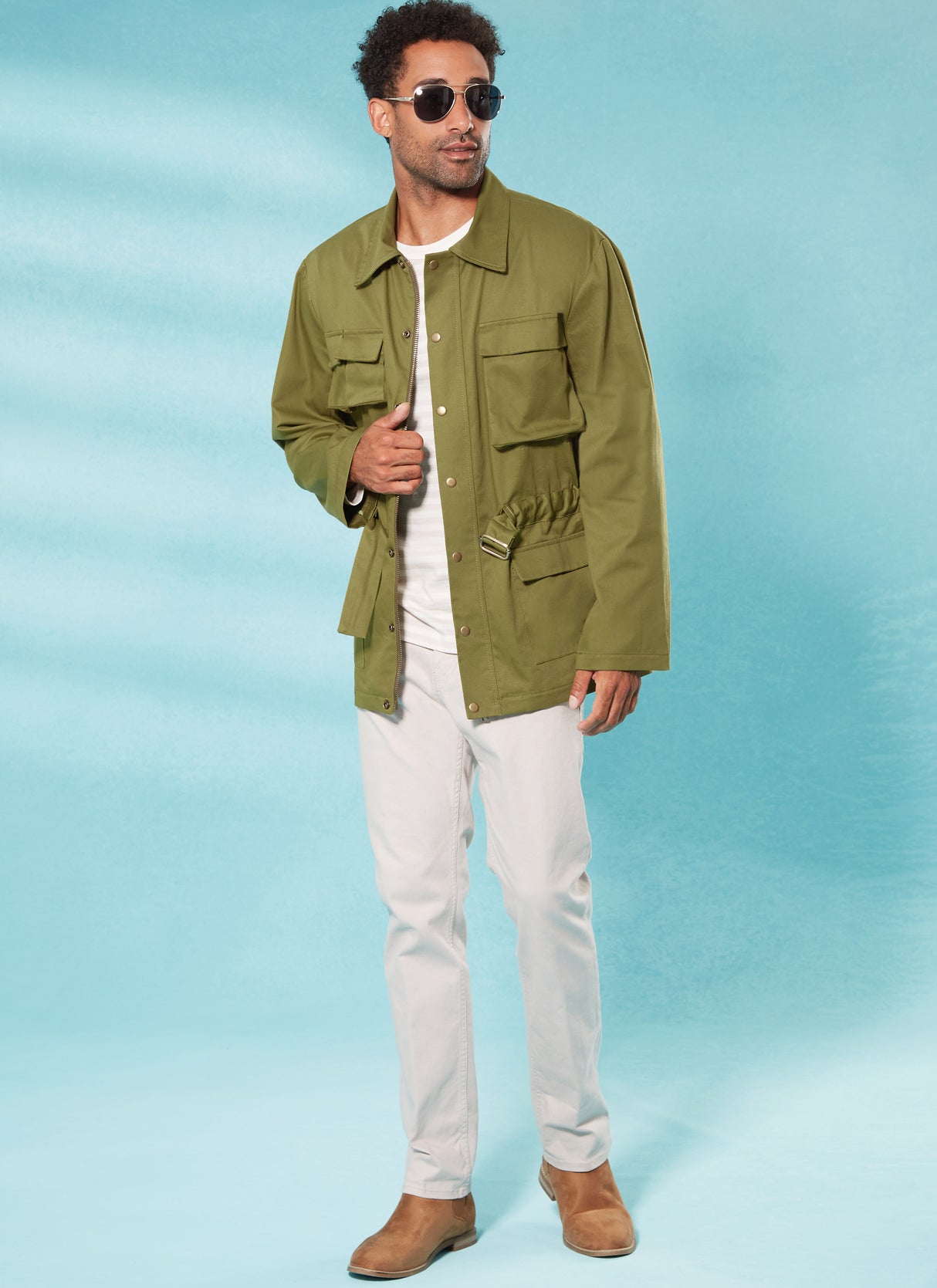 Patron McCall's n°8371 - Veste pour homme en deux longueurs