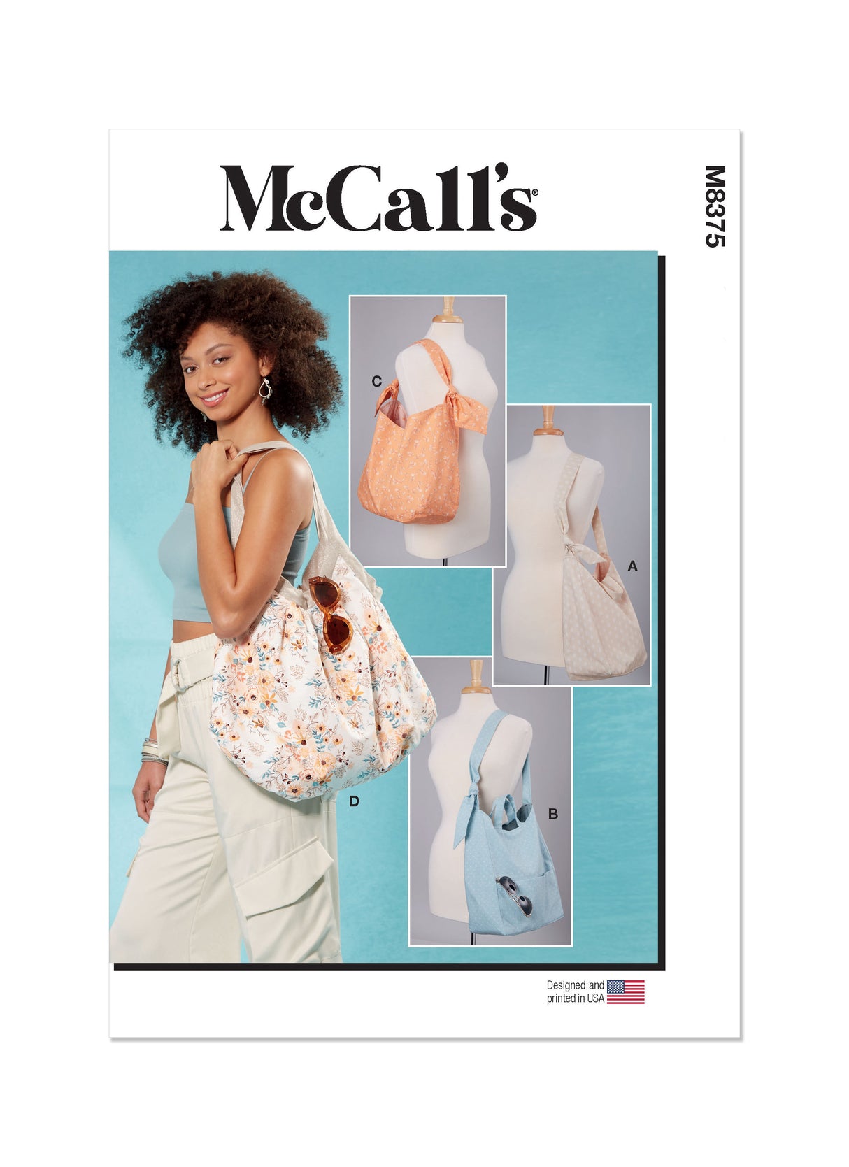 Patron McCall's n°8375 - Sacs en quatre styles