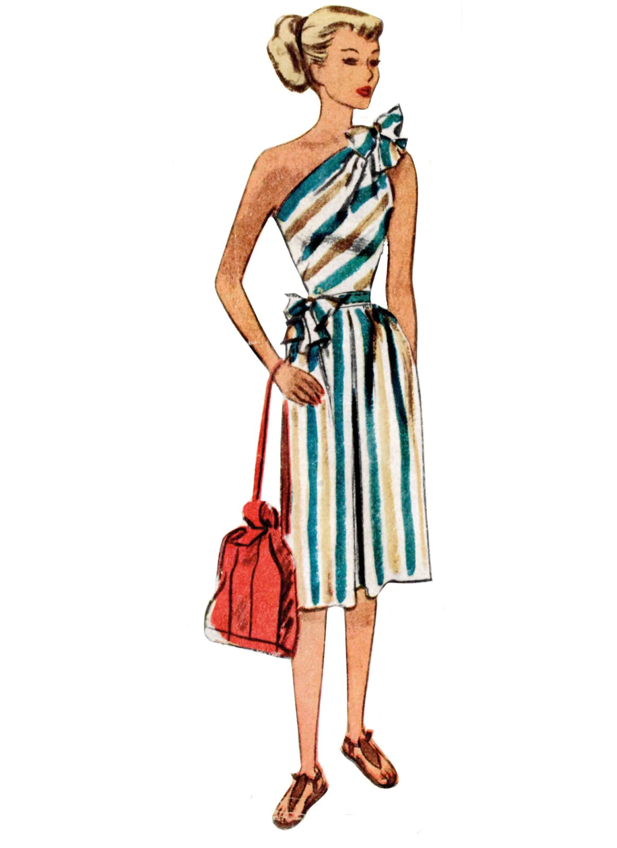 Patron McCall's n°8380 - Robe sportive vintage