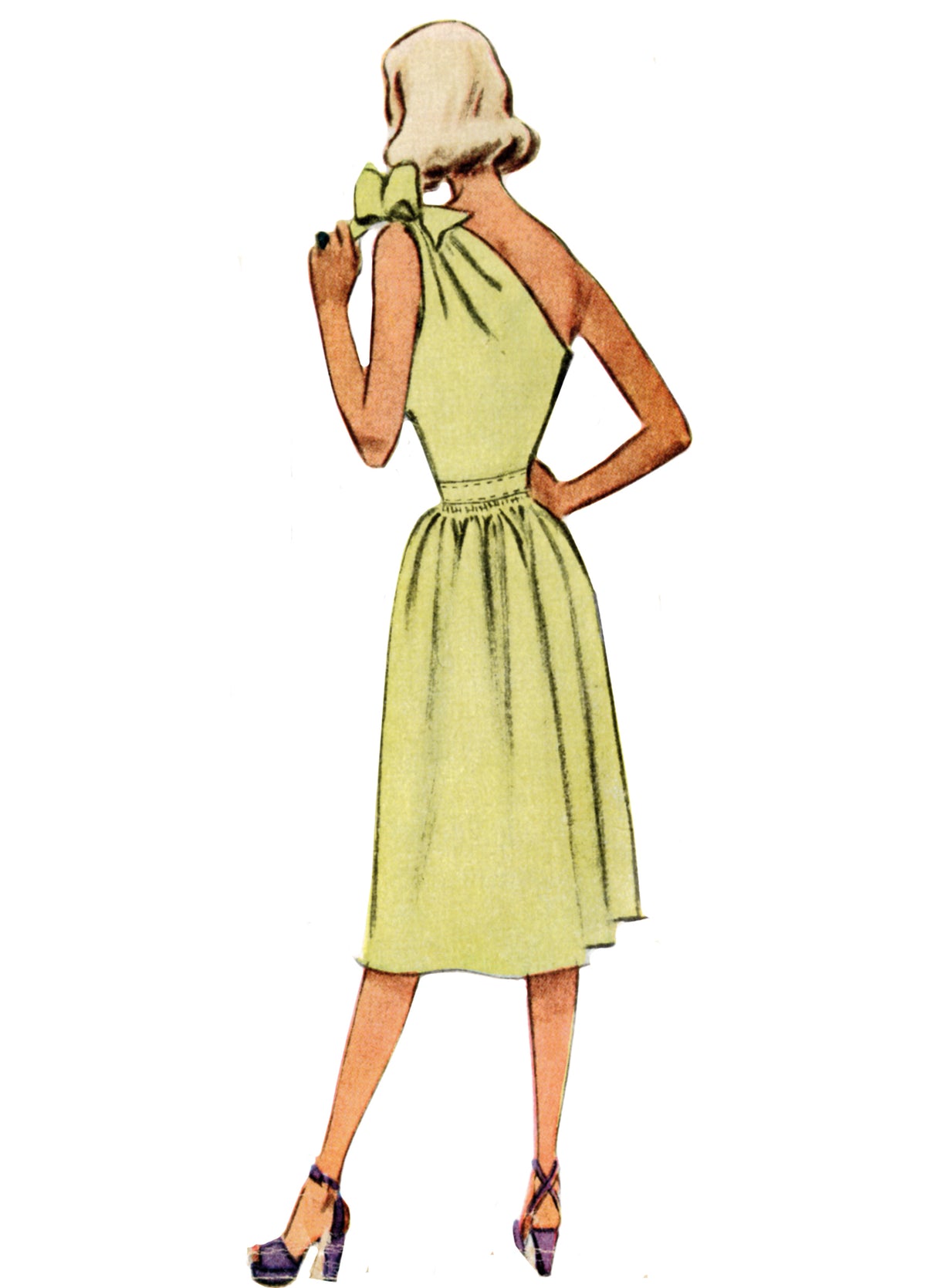 Patron McCall's n°8380 - Robe sportive vintage