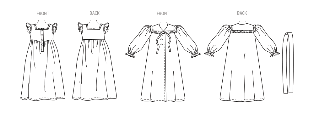 Patron McCall's n°8381 - Robe de chambre et chemise de nuit