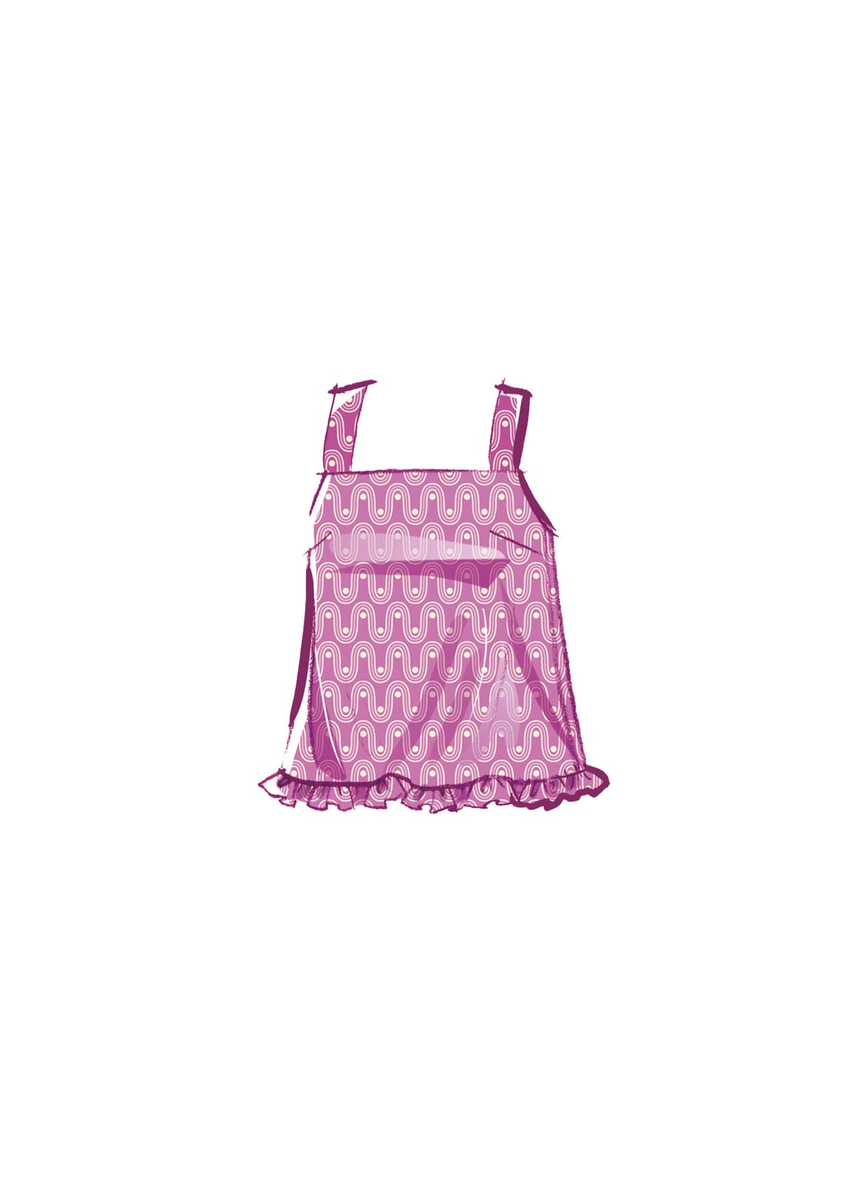 Patron McCall's n°8392 - Ensemble de vêtements de nuit pour femme