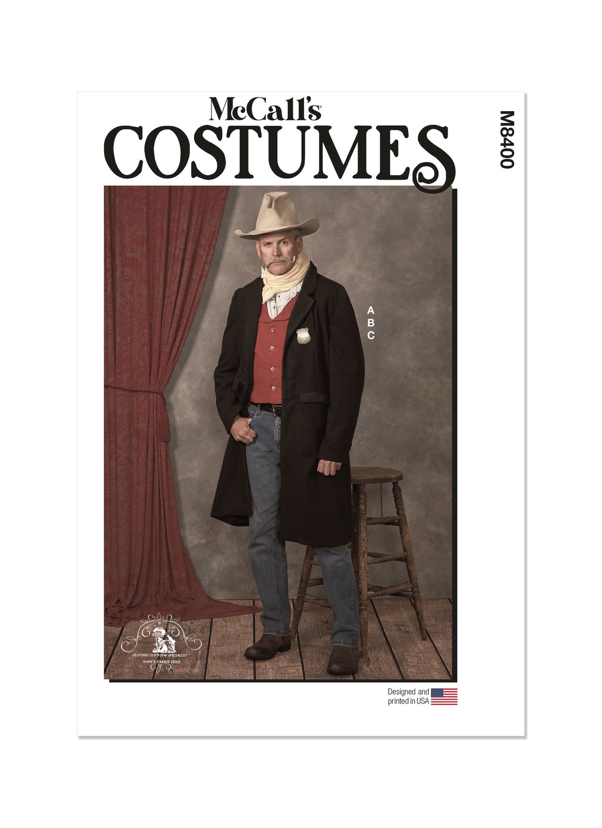 Patron McCall's n°8400 - Costume historique masculin